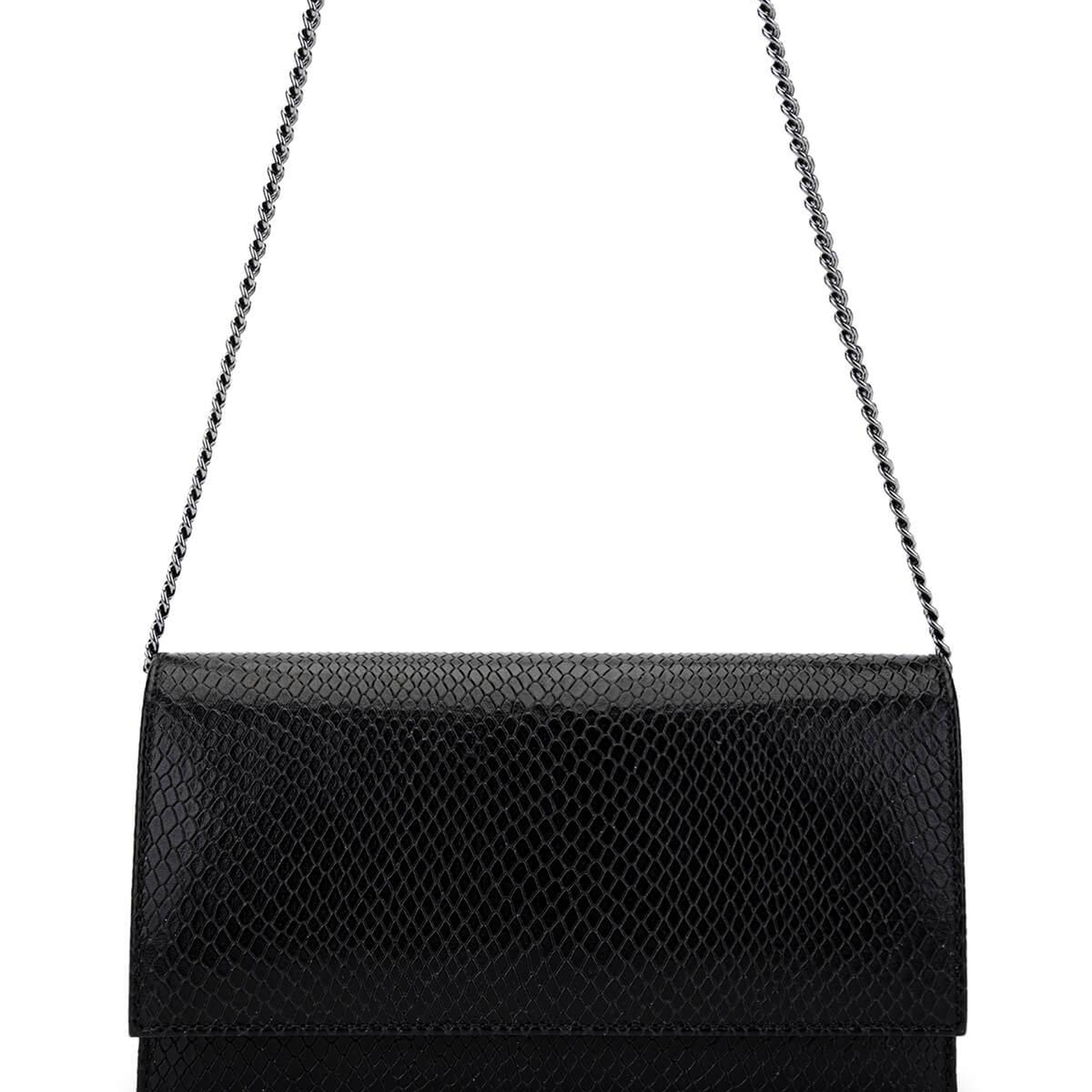 Tamer Tanca Kadın Hakiki Deri Siyah Omuz Çanta