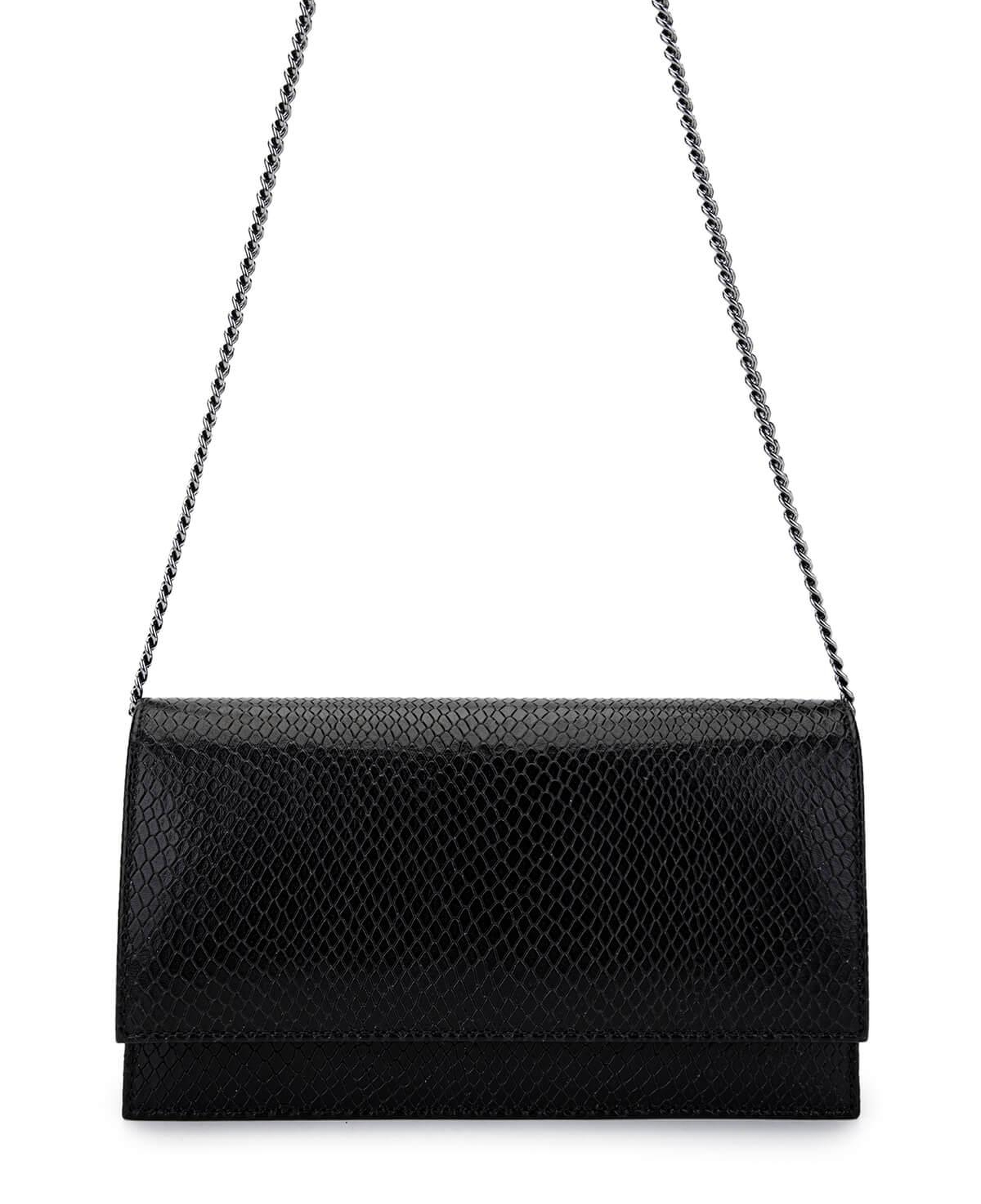 Tamer Tanca Kadın Hakiki Deri Siyah Omuz Çanta