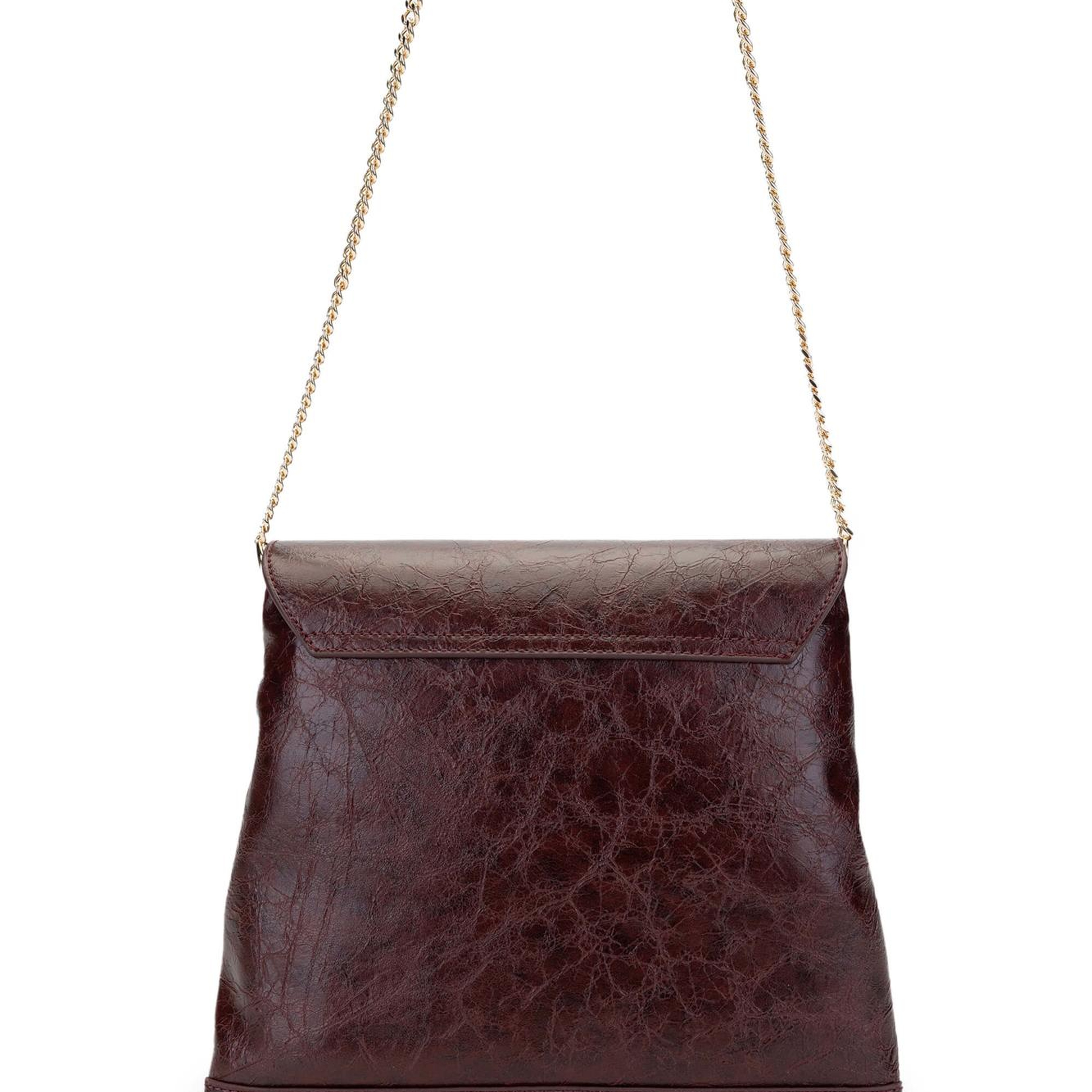 Tamer Tanca Kadın Vegan Bordo Omuz Çanta