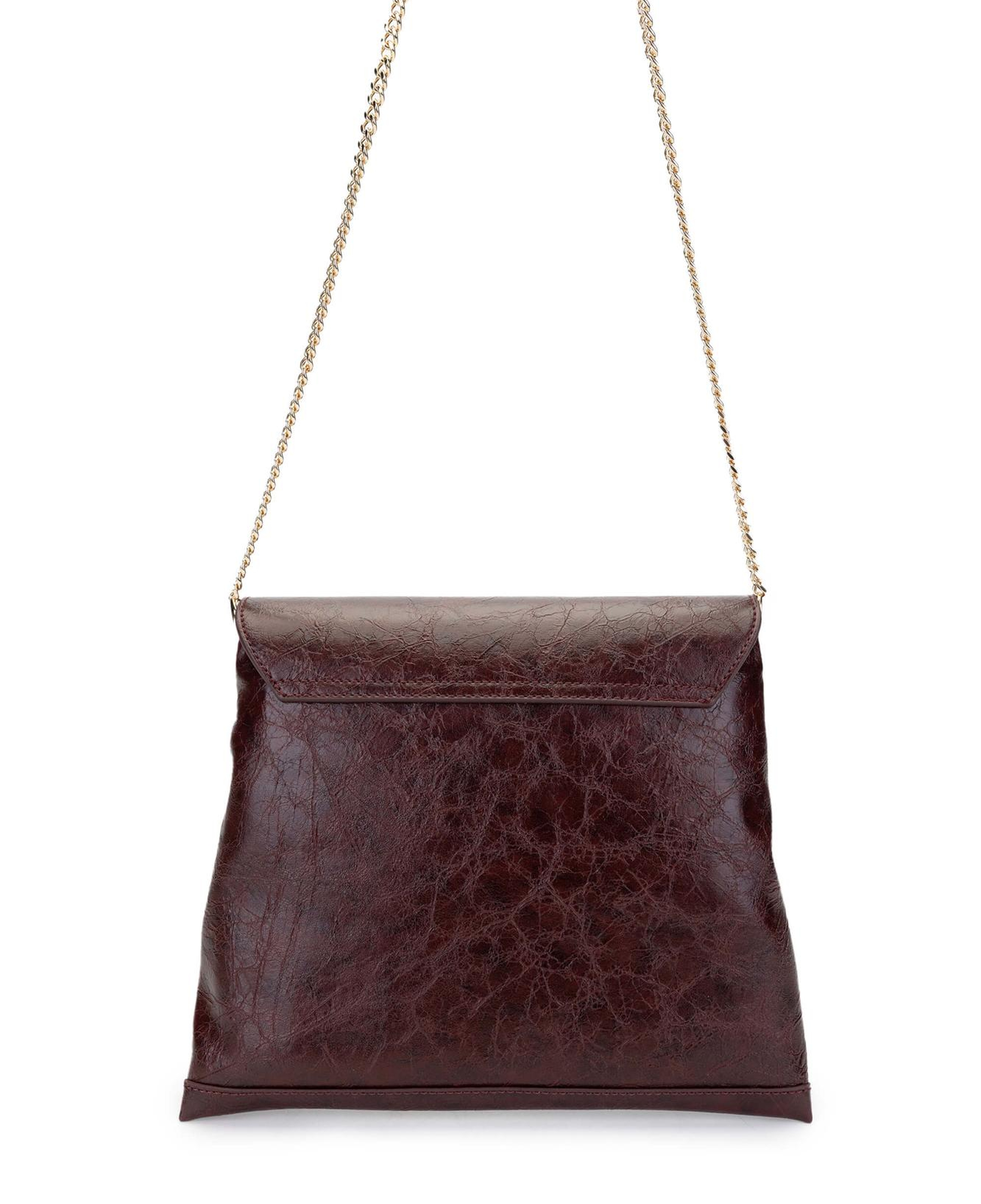 Tamer Tanca Kadın Vegan Bordo Omuz Çanta