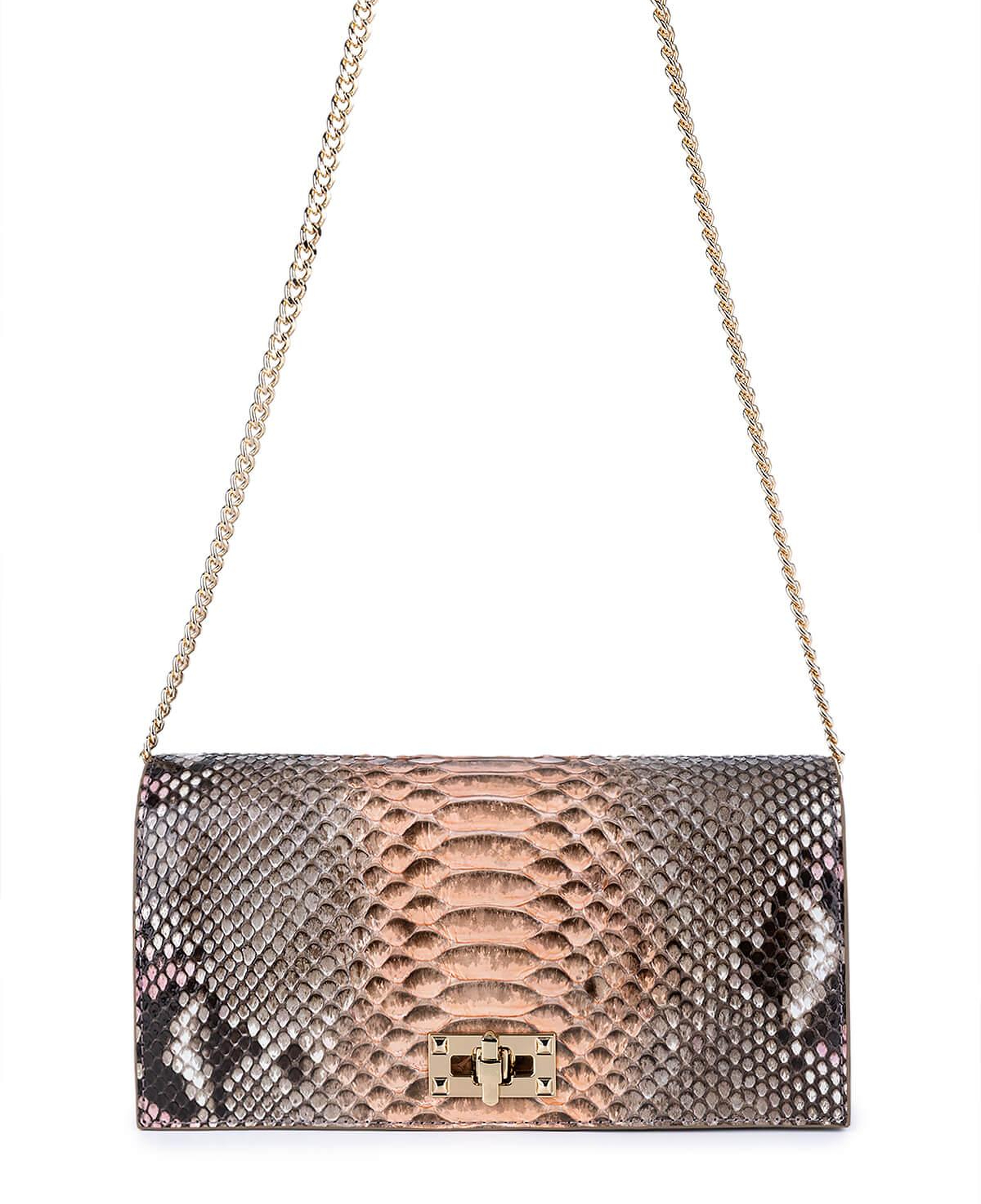 Tamer Tanca Kadın Hakiki Deri Pembe Kol Çantası