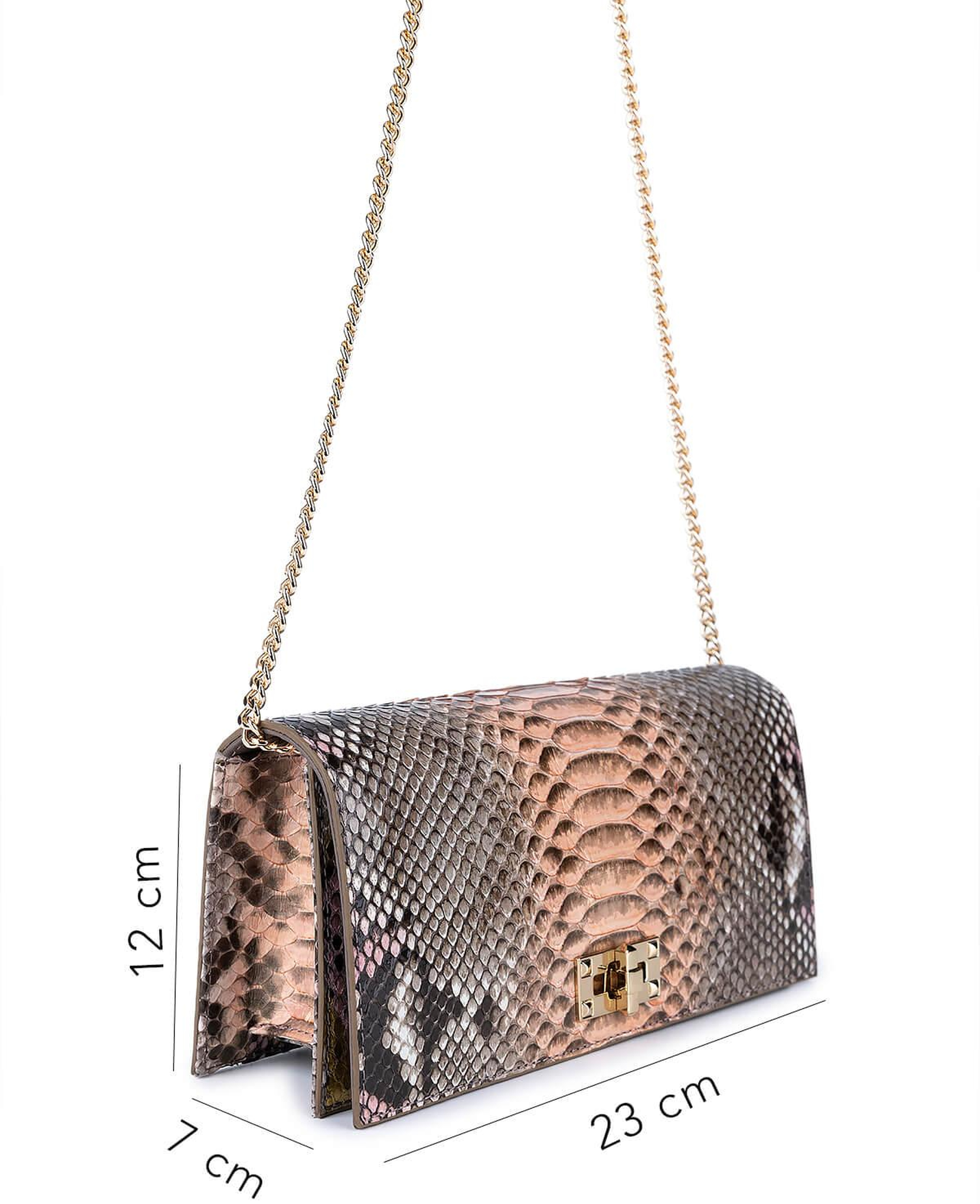 Tamer Tanca Kadın Hakiki Deri Pembe Kol Çantası