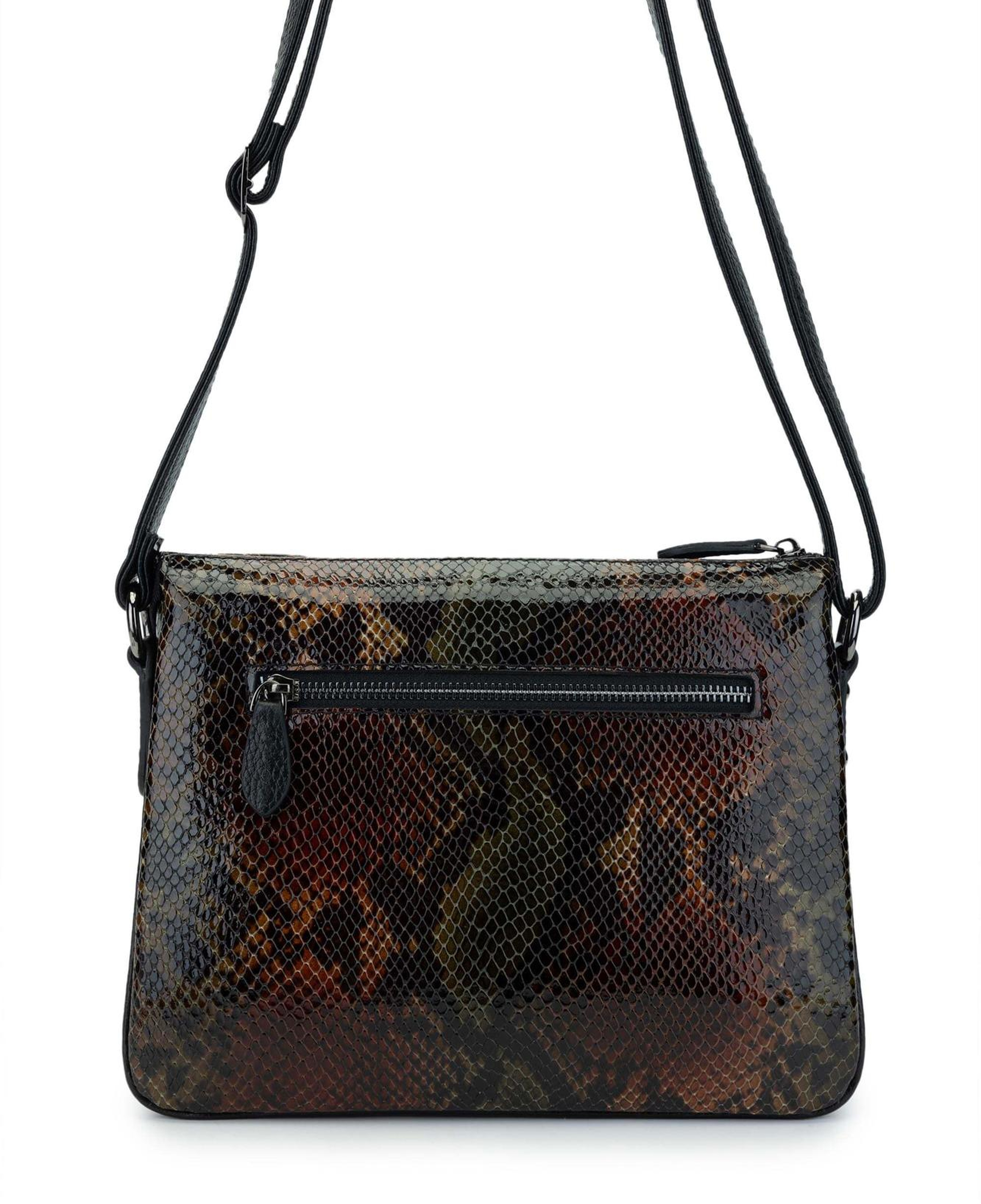 Tamer Tanca Kadın Hakiki Deri Yeşil Omuz Çanta