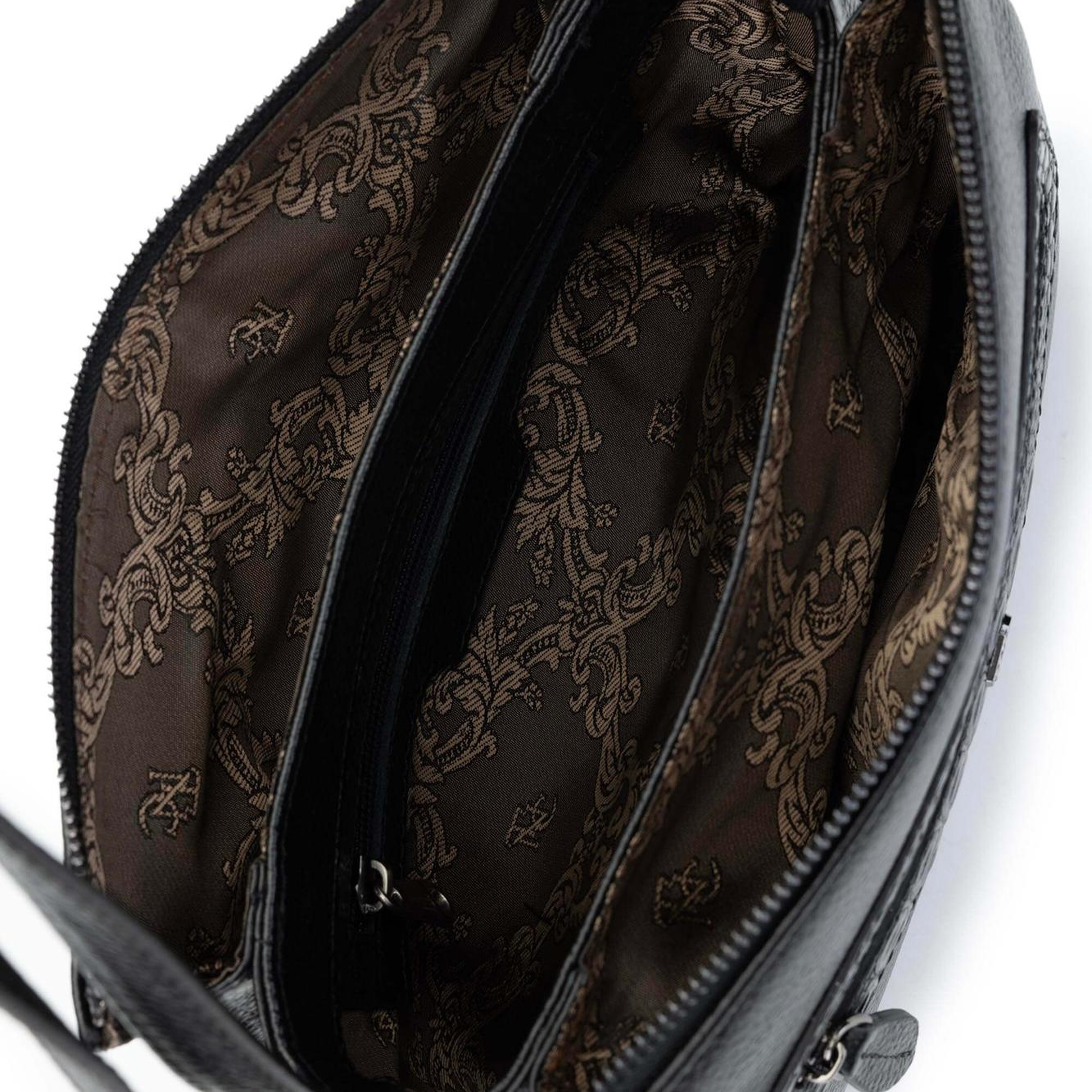 Tamer Tanca Kadın Hakiki Deri Siyah Omuz Çanta