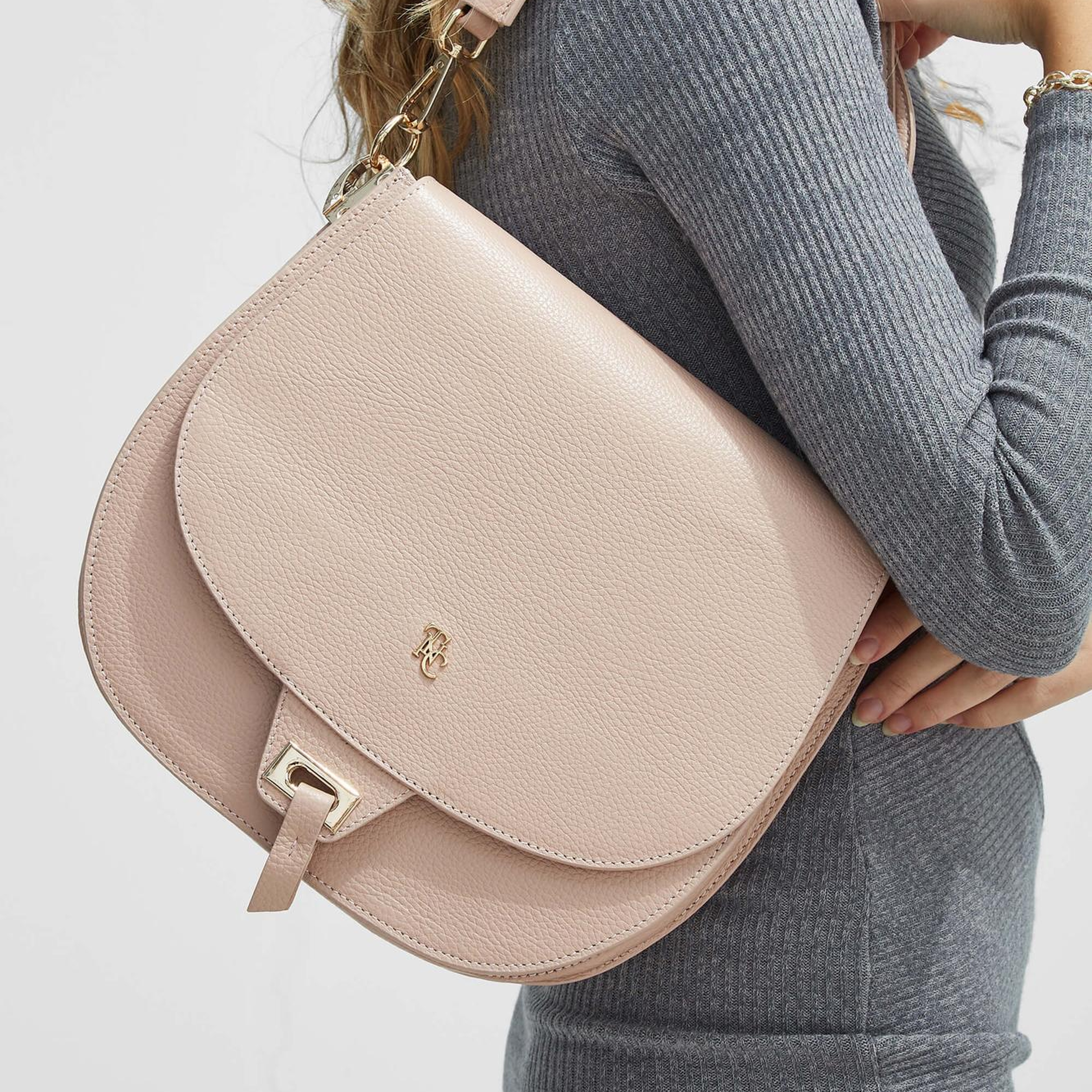 Tamer Tanca Kadın Hakiki Deri Pudra Kol Çantası