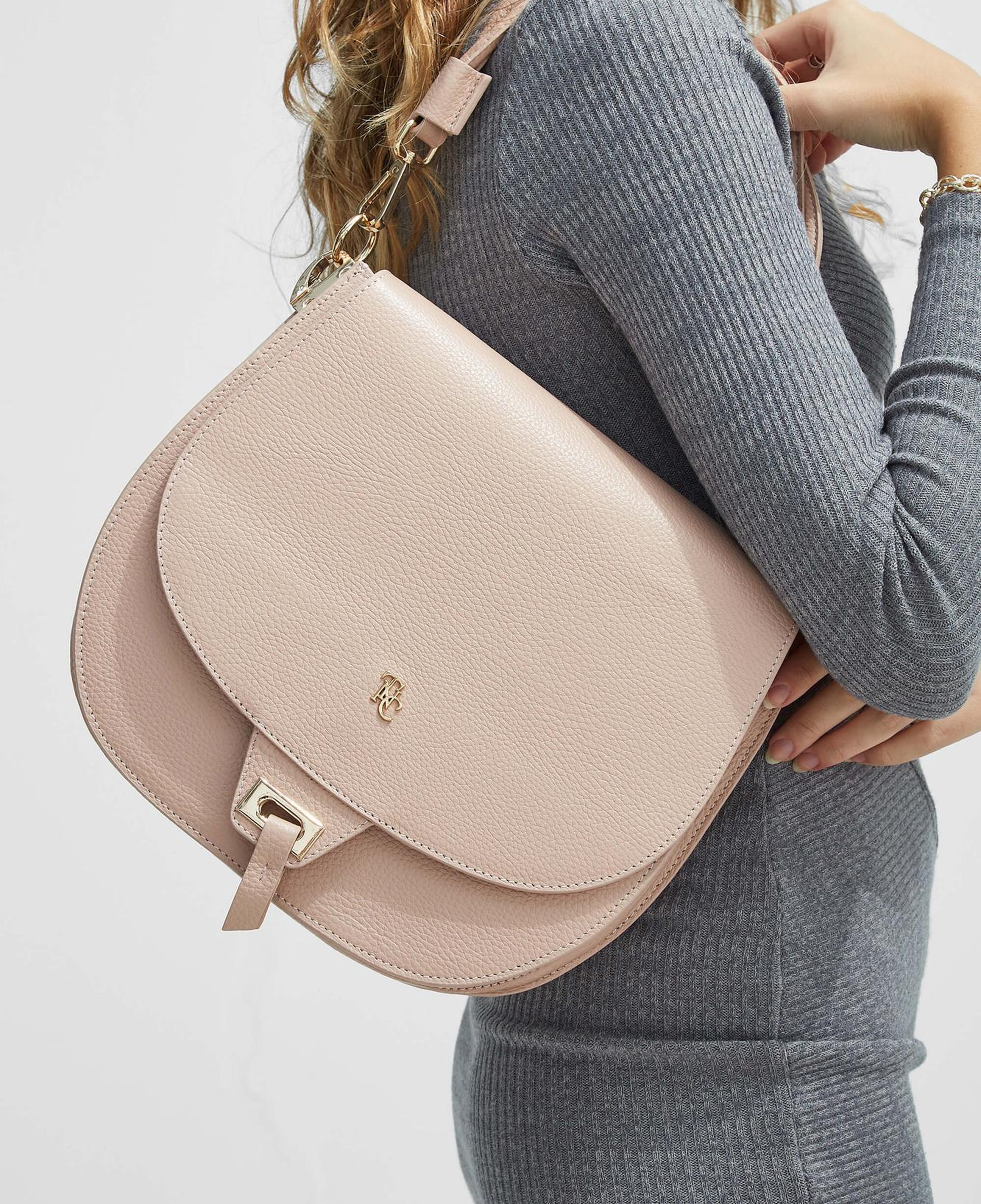 Tamer Tanca Kadın Hakiki Deri Pudra Kol Çantası