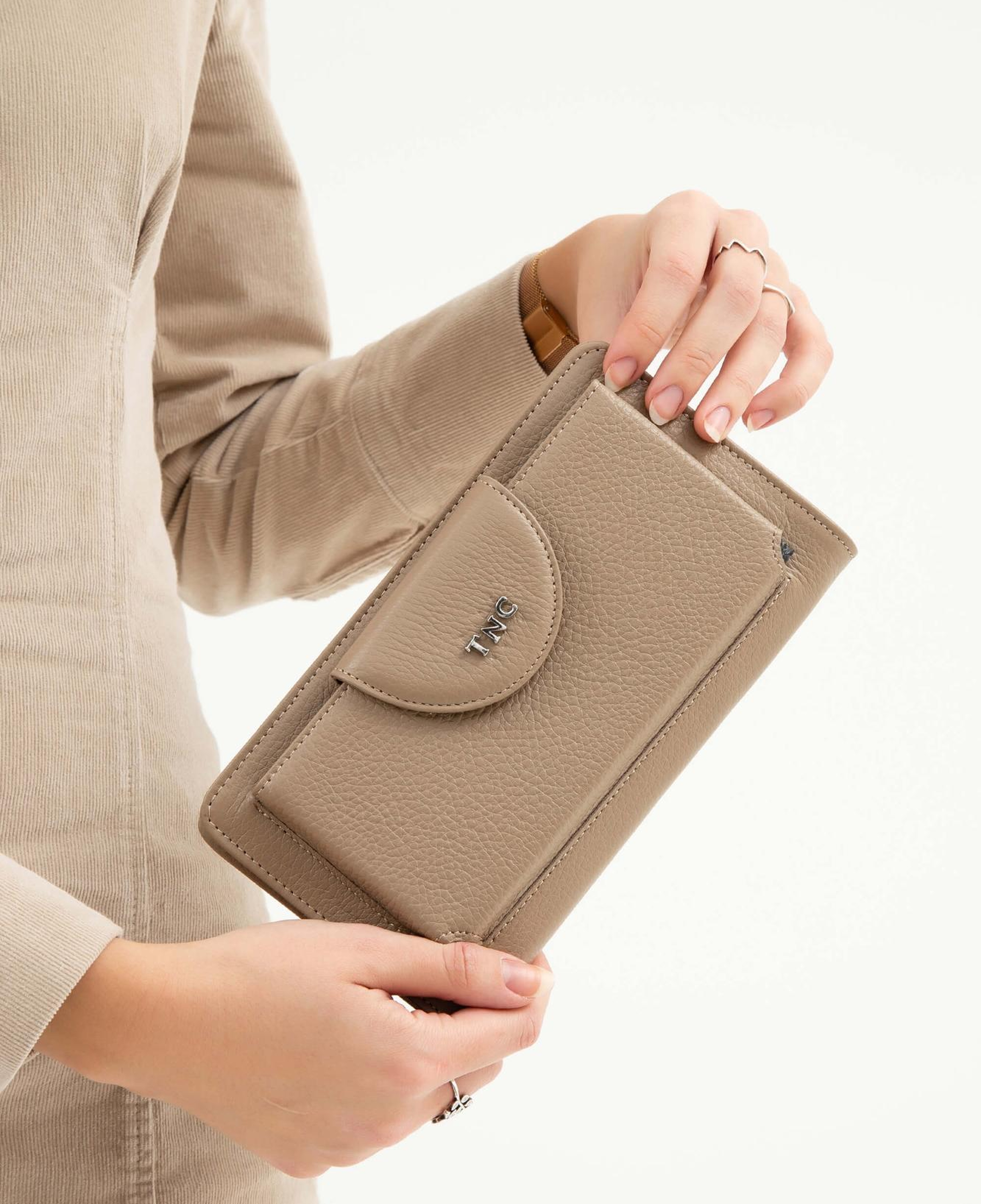 Tamer Tanca Kadın Hakiki Deri Vizon Günlük Cuzdan