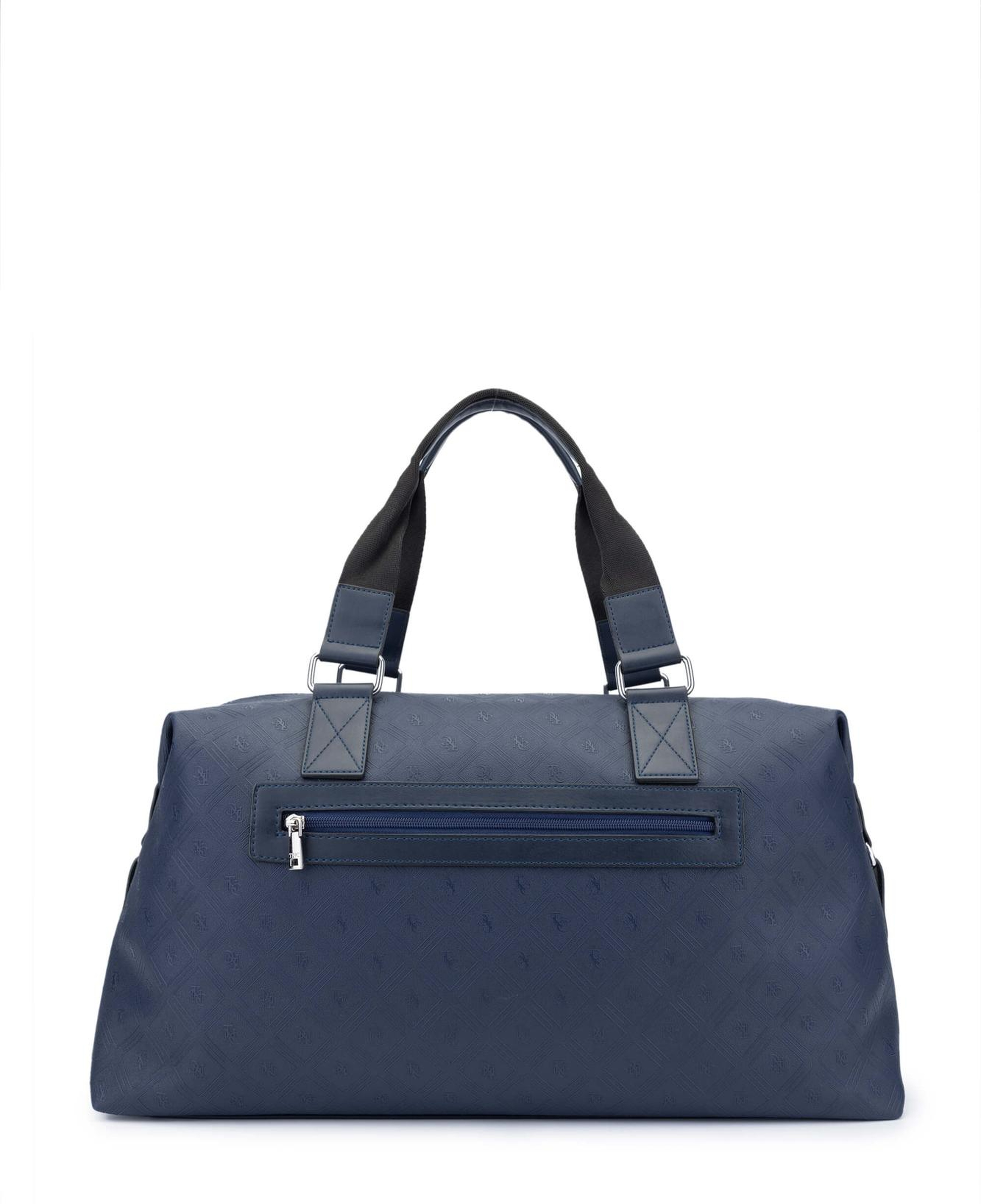 Tamer Tanca Kadın Vegan Lacivert El Valizi Çanta