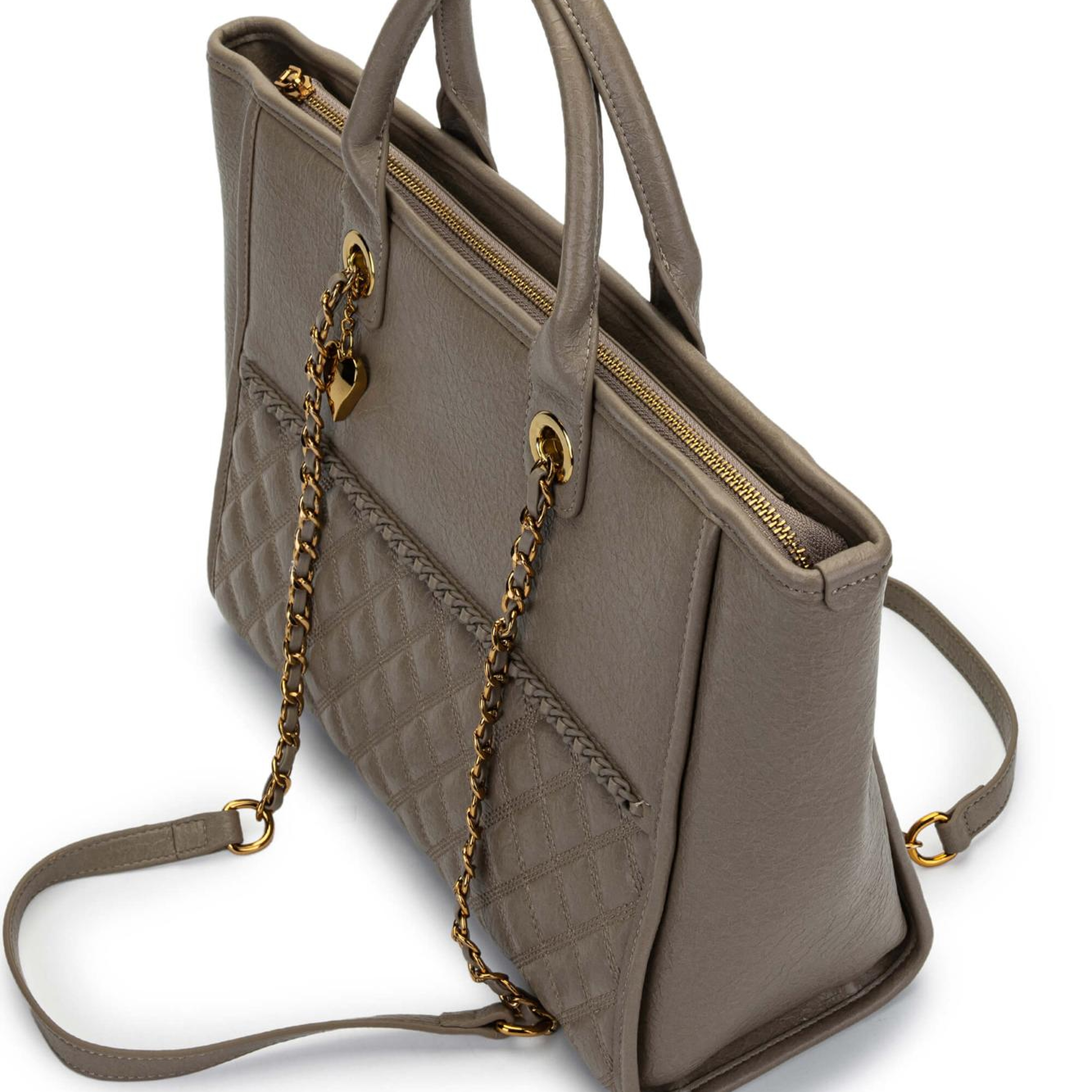 Tamer Tanca Kadın Vegan Taupe Kol Çantası