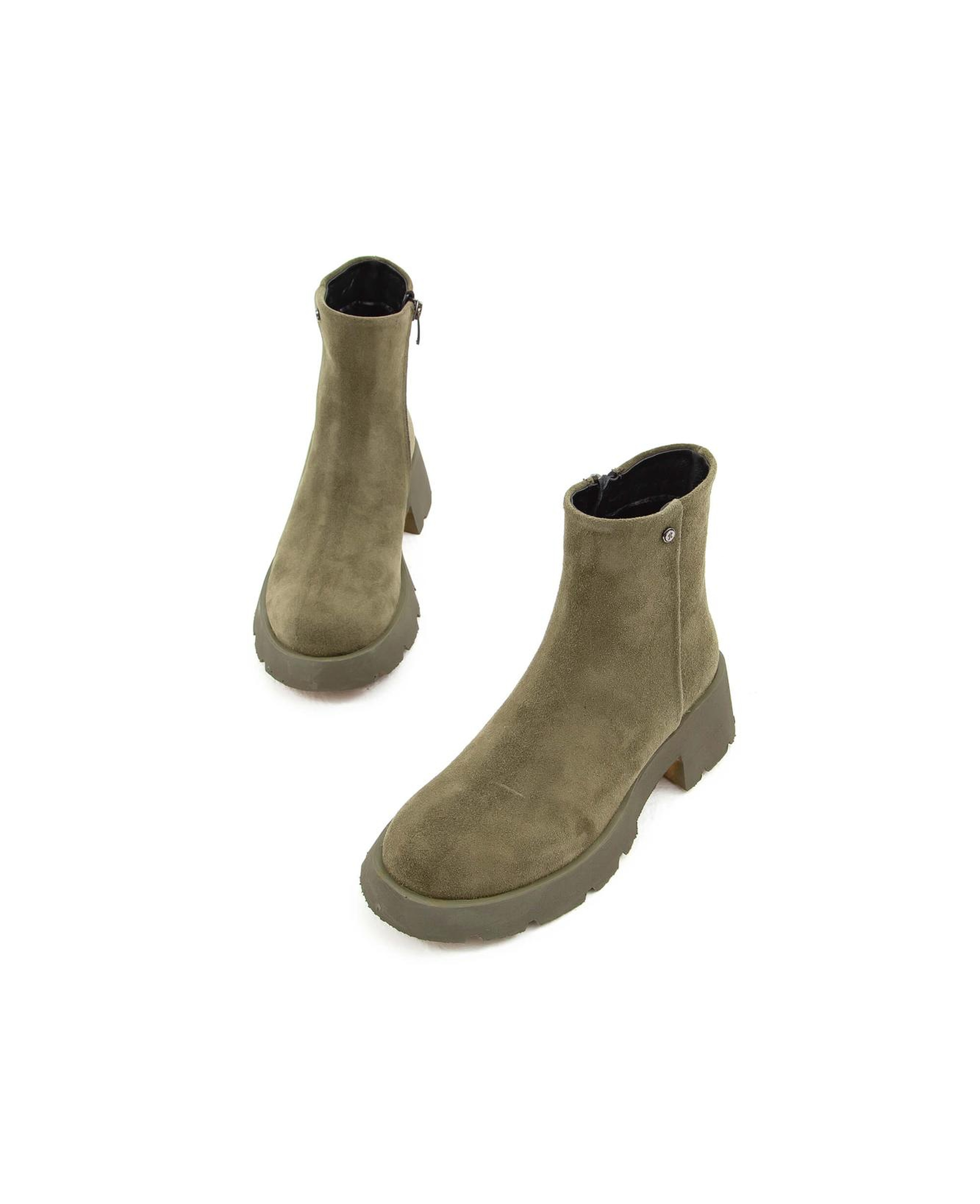 Tamer Tanca Kadın Hakiki Deri Yeşil Casual Bot