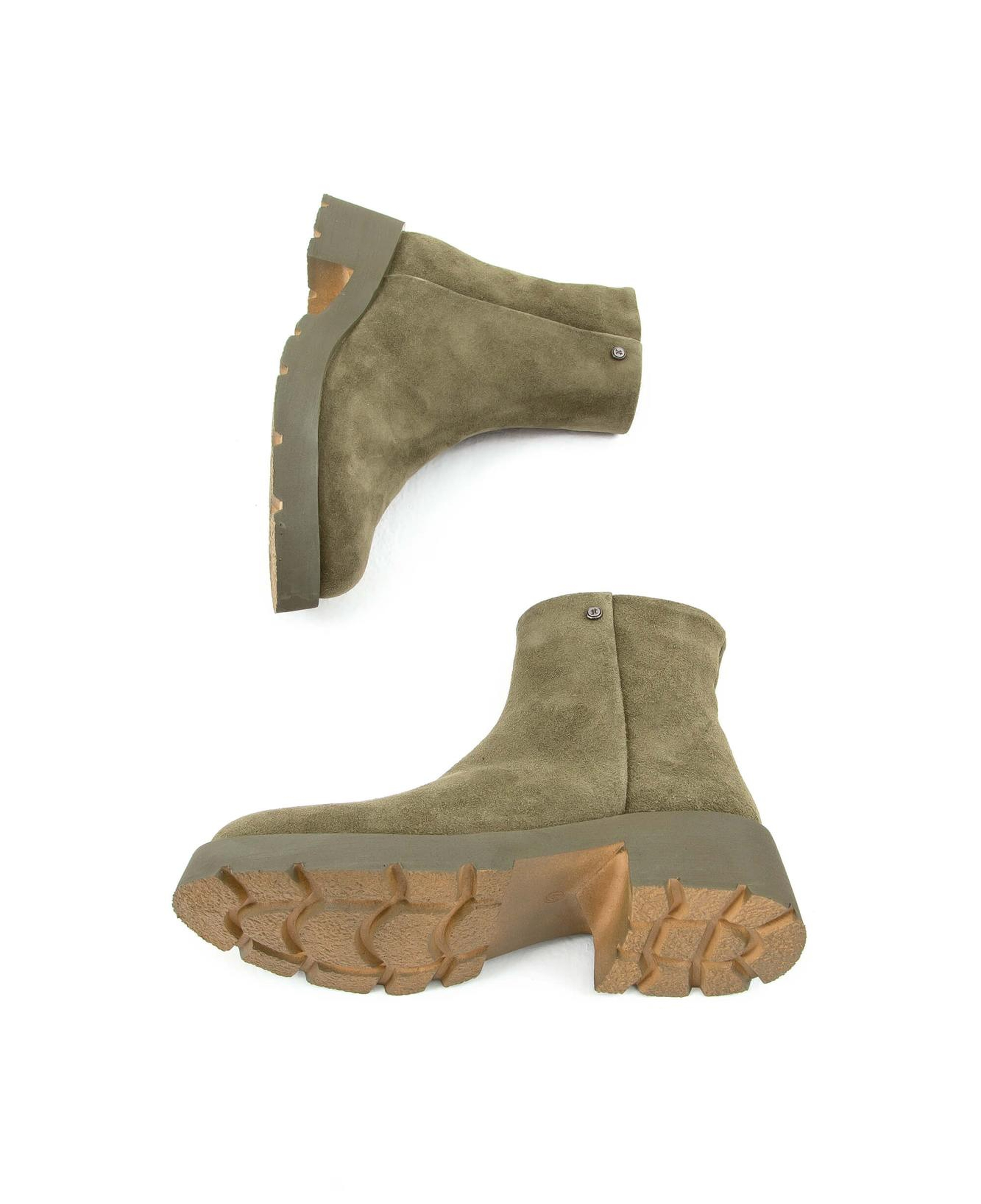 Tamer Tanca Kadın Hakiki Deri Yeşil Casual Bot