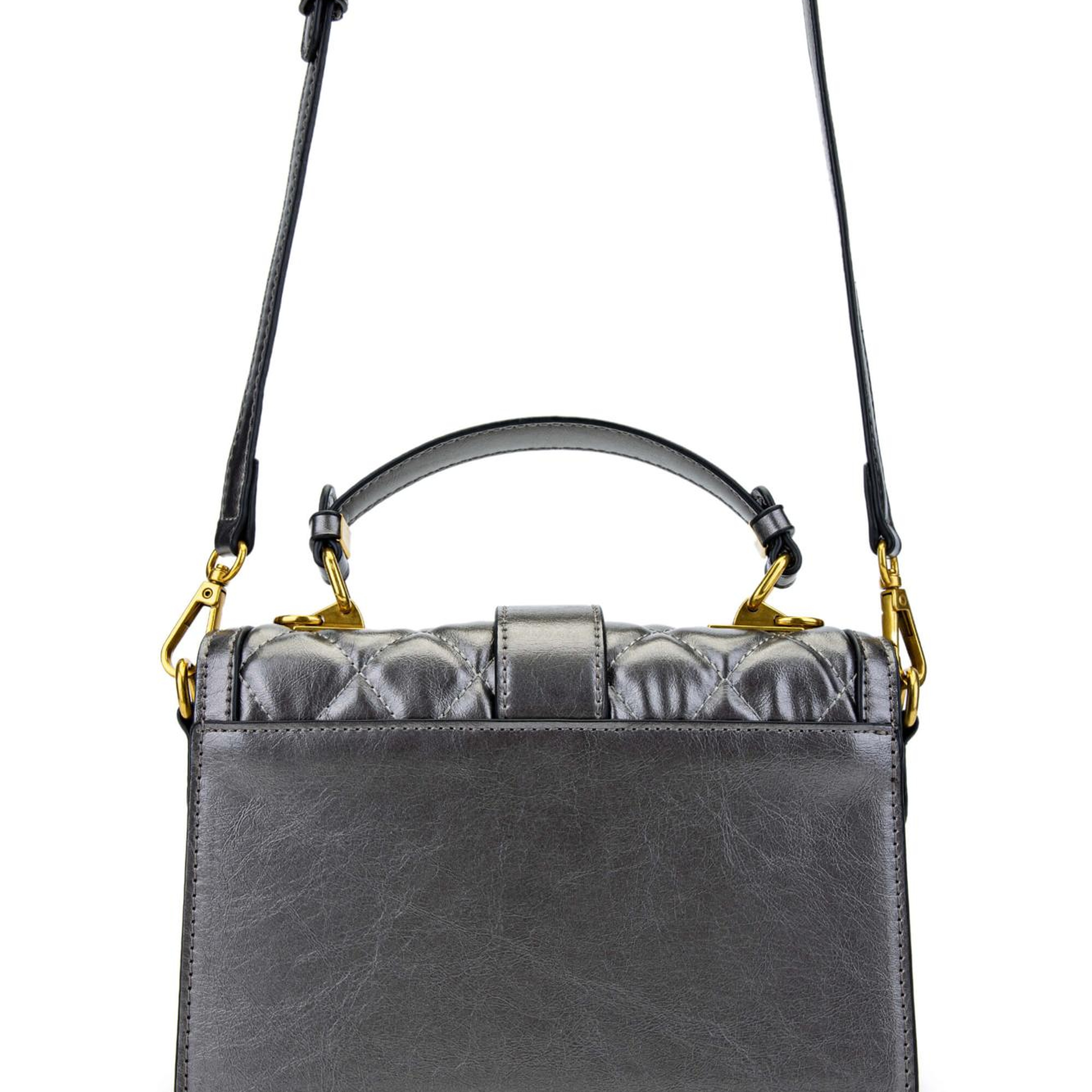 Tamer Tanca Kadın Vegan Metalik Kol Çantası