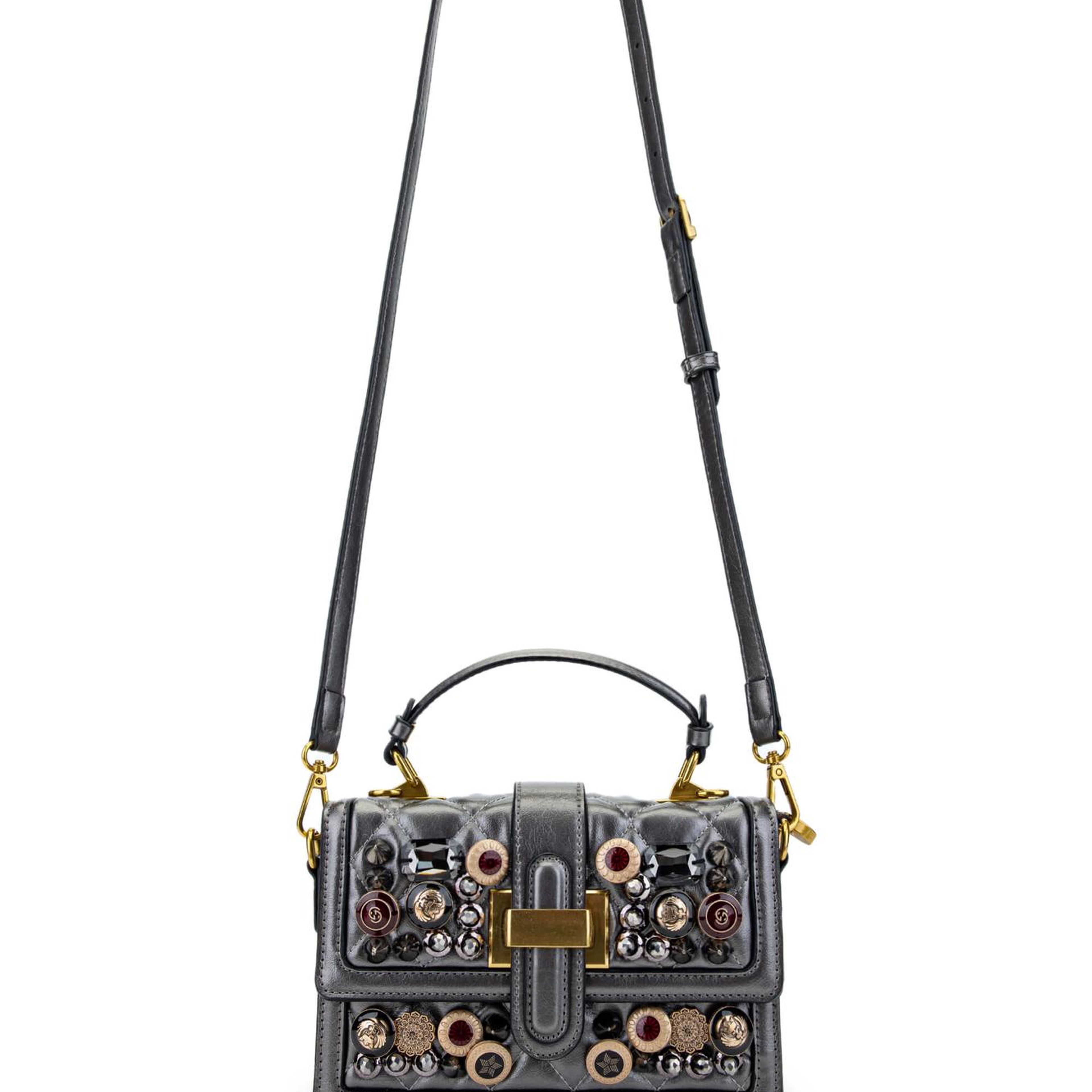 Tamer Tanca Kadın Vegan Metalik Kol Çantası