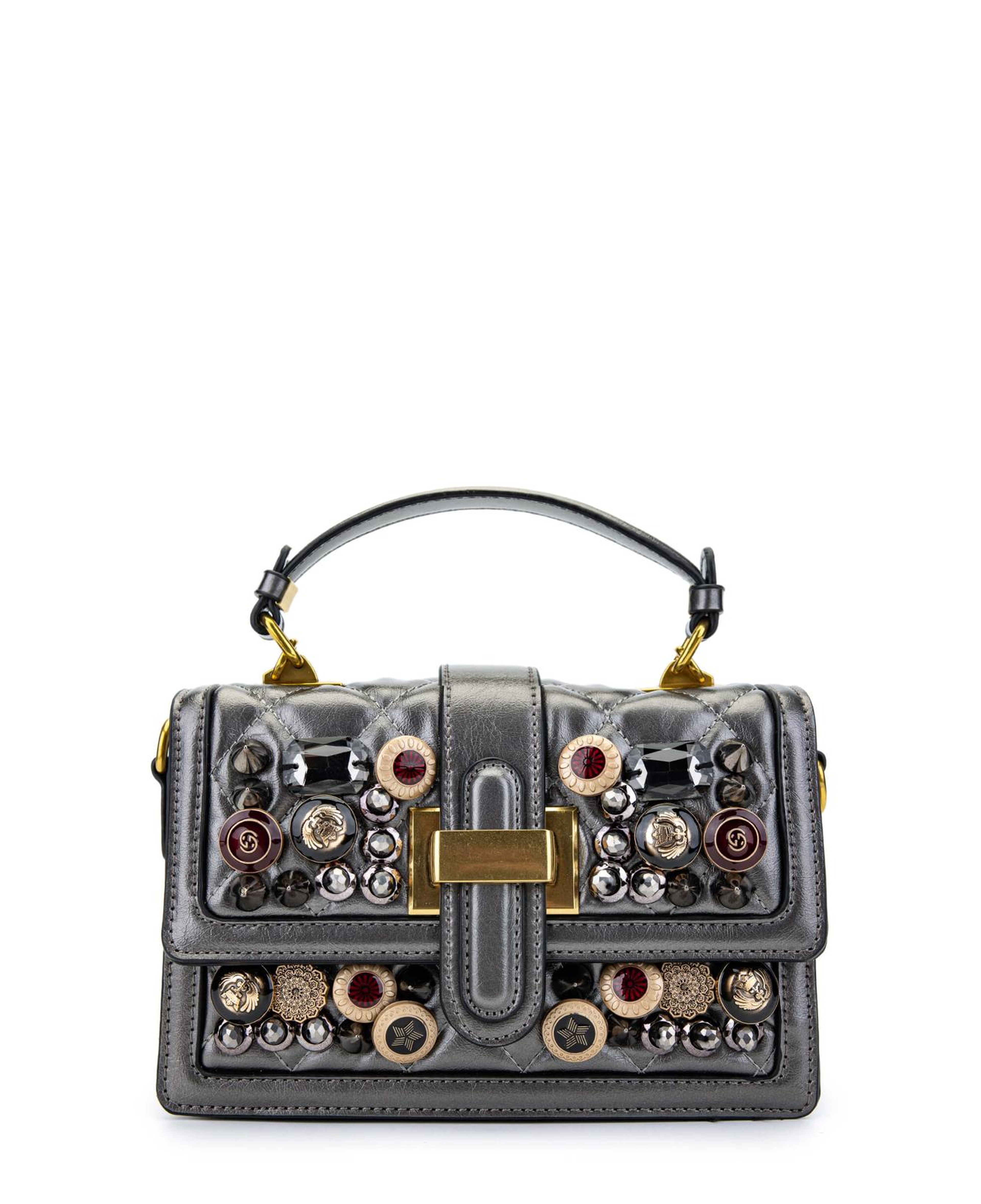 Tamer Tanca Kadın Vegan Metalik Kol Çantası