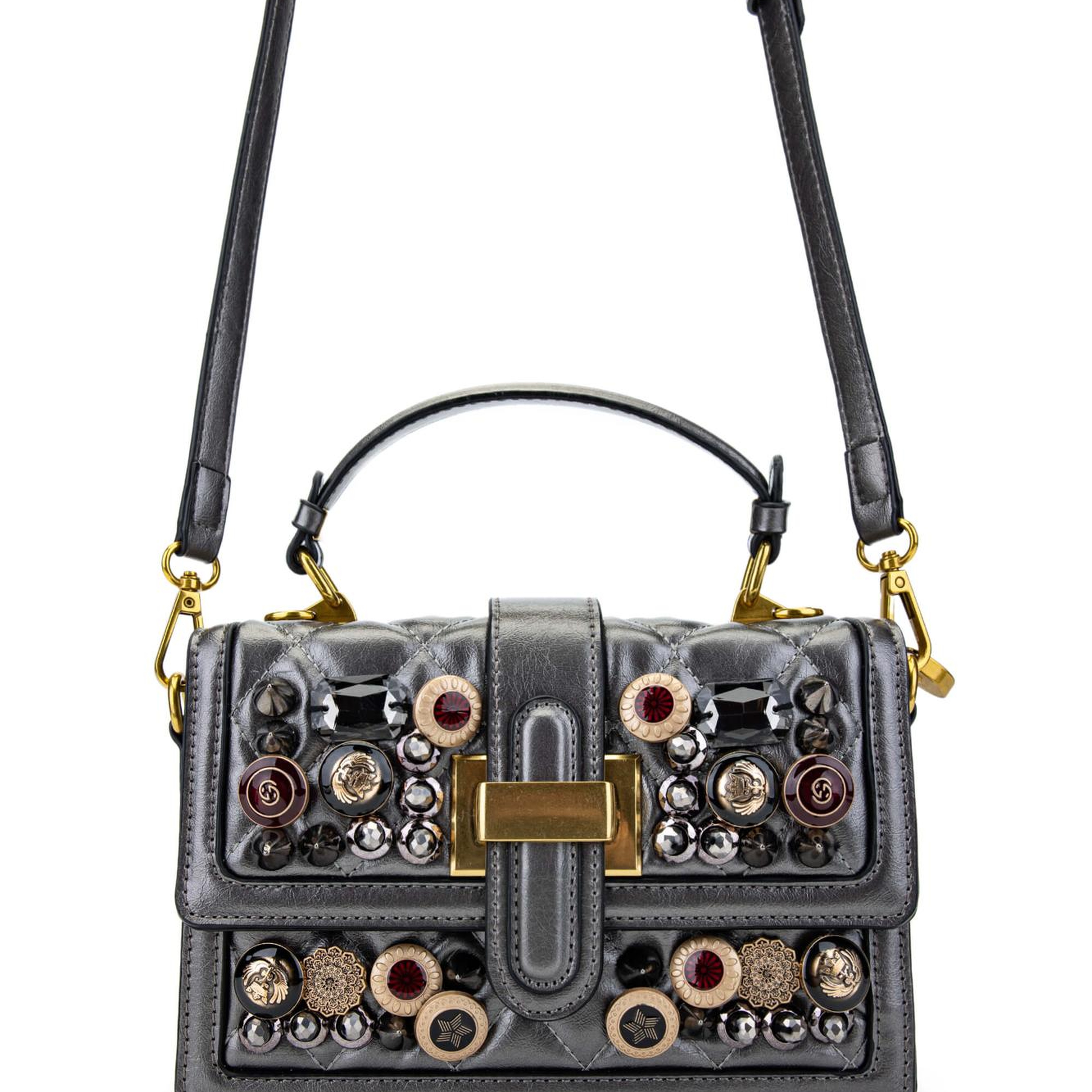 Tamer Tanca Kadın Vegan Metalik Kol Çantası