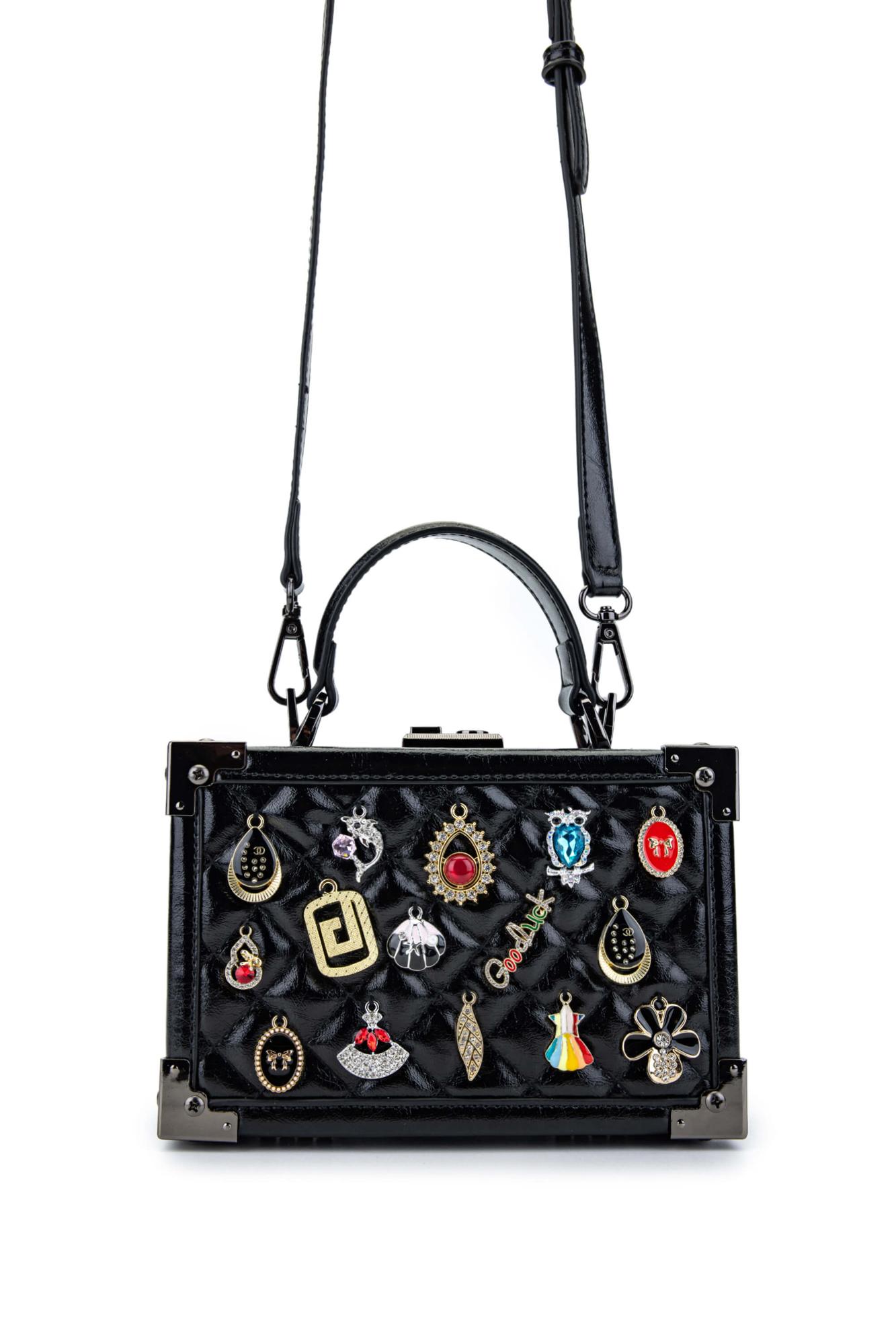 Tamer Tanca Kadın Vegan Siyah Kol Çantası