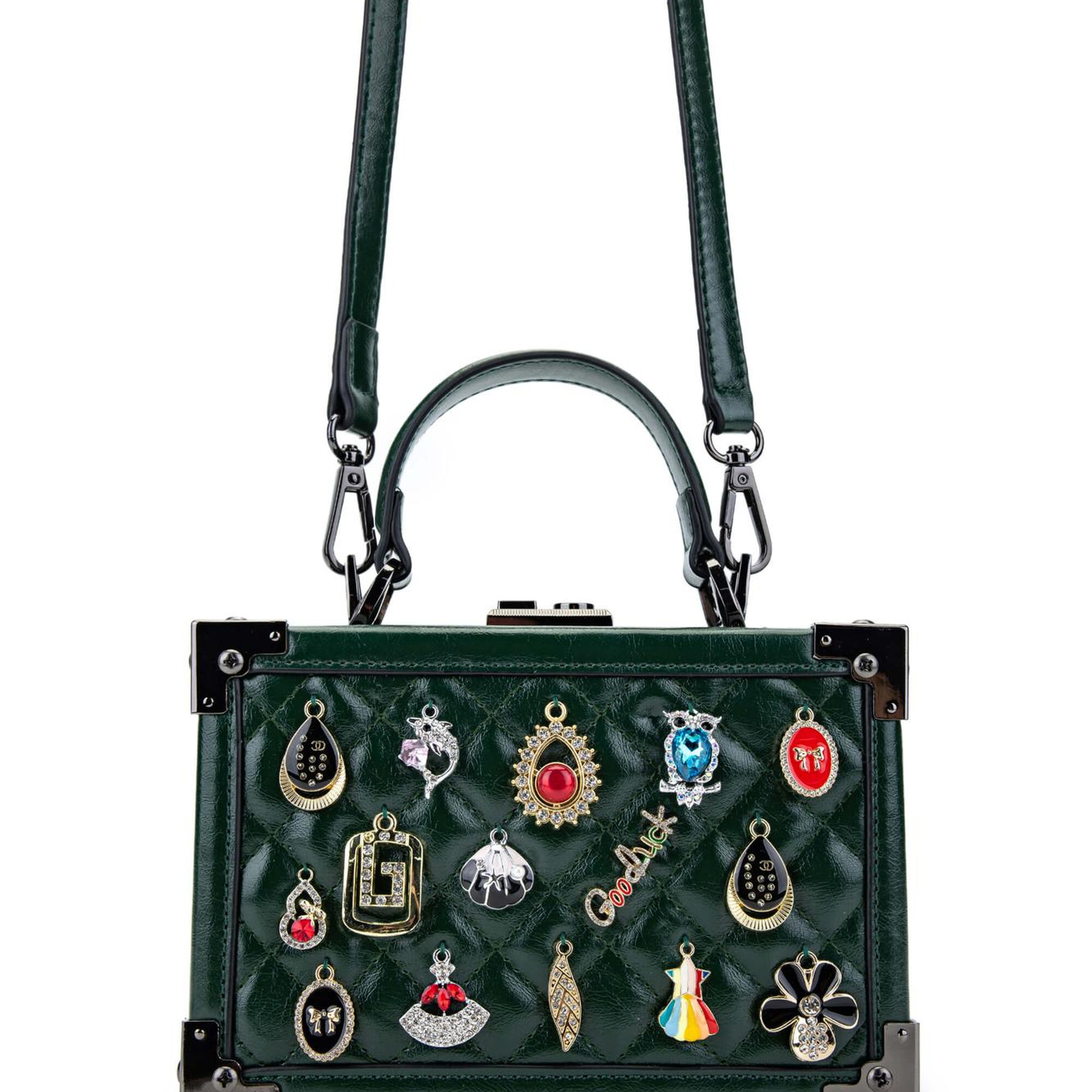 Tamer Tanca Kadın Vegan Yeşil Kol Çantası