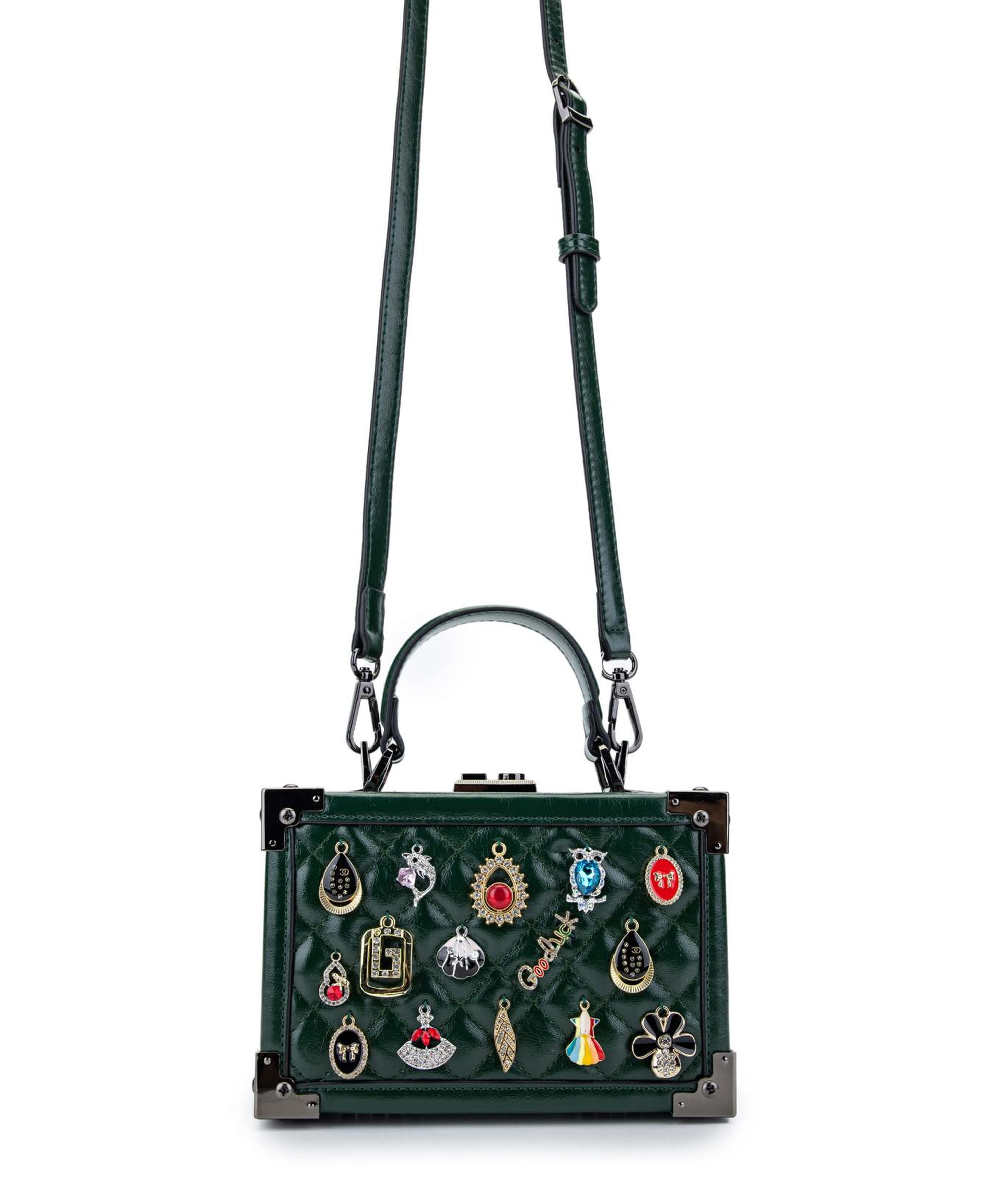 Tamer Tanca Kadın Vegan Yeşil Kol Çantası