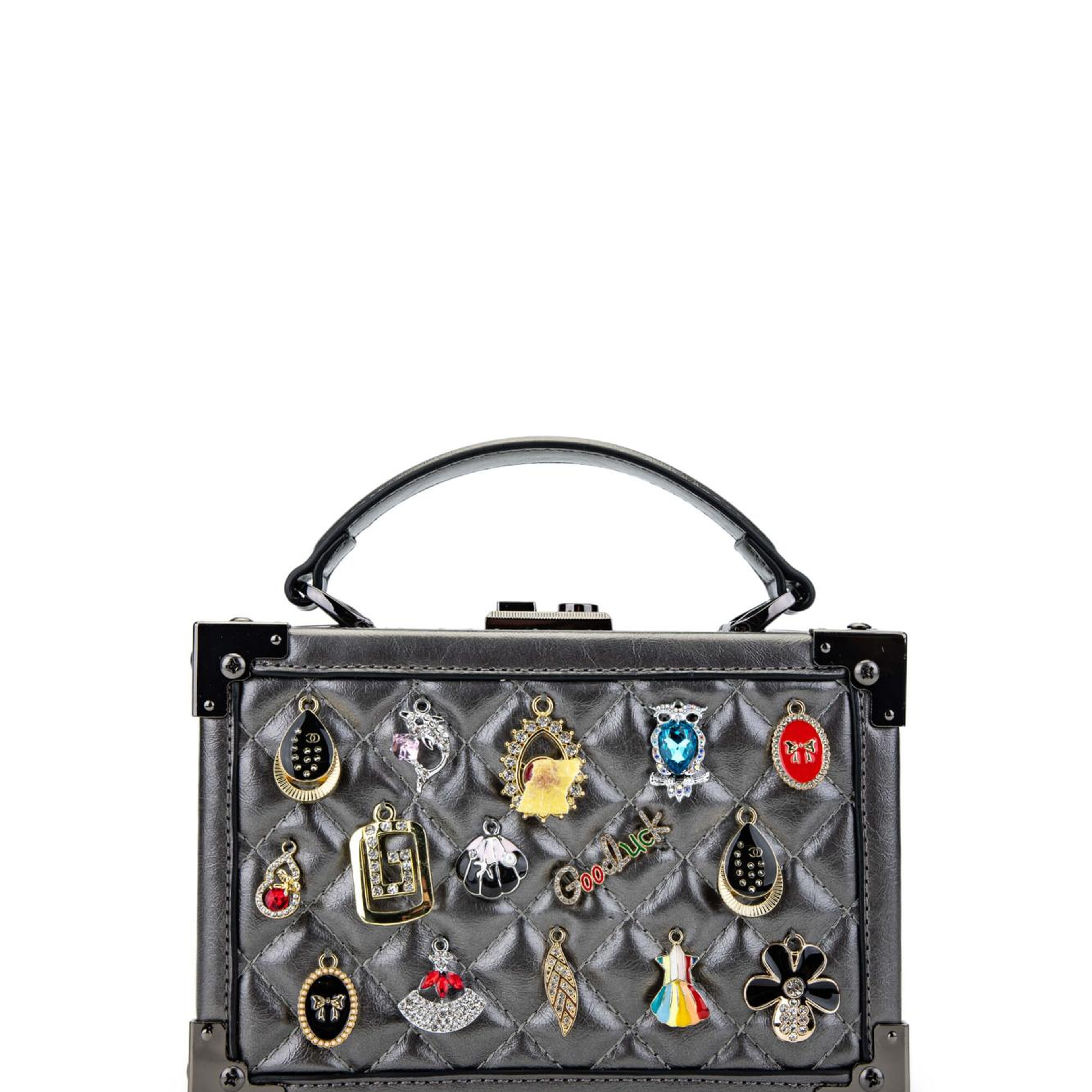 Tamer Tanca Kadın Vegan Metalik Kol Çantası