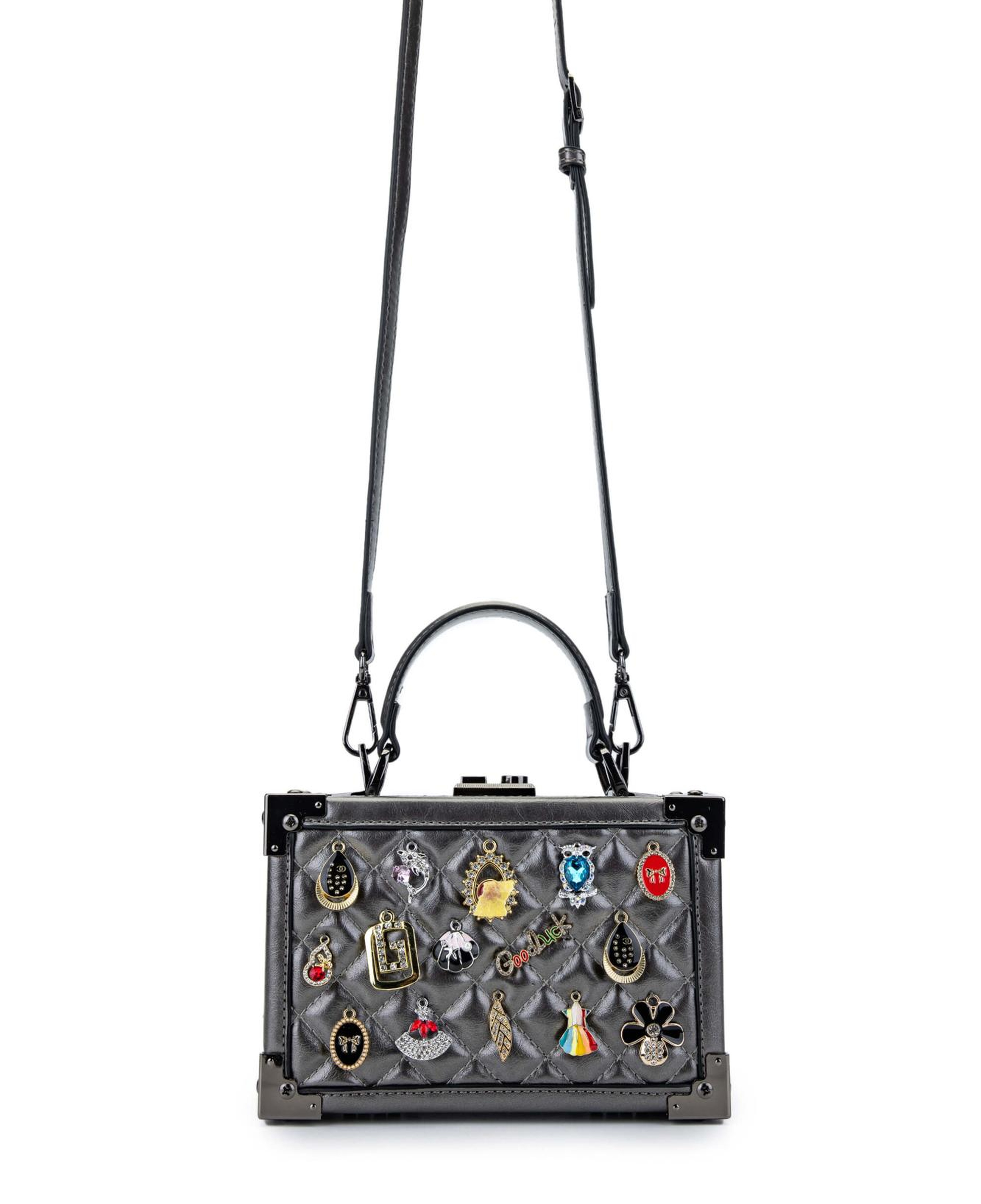 Tamer Tanca Kadın Vegan Metalik Kol Çantası