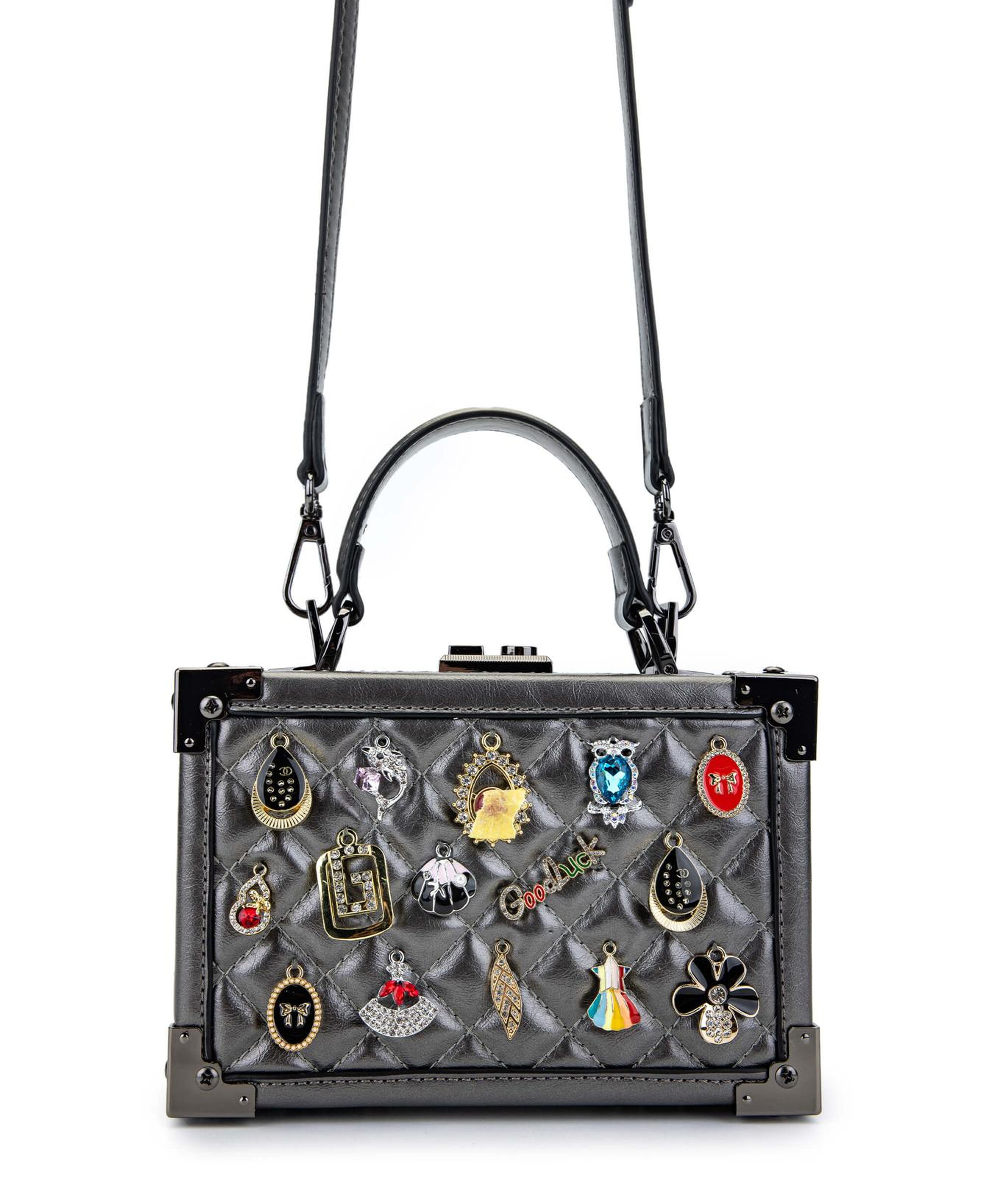 Tamer Tanca Kadın Vegan Metalik Kol Çantası