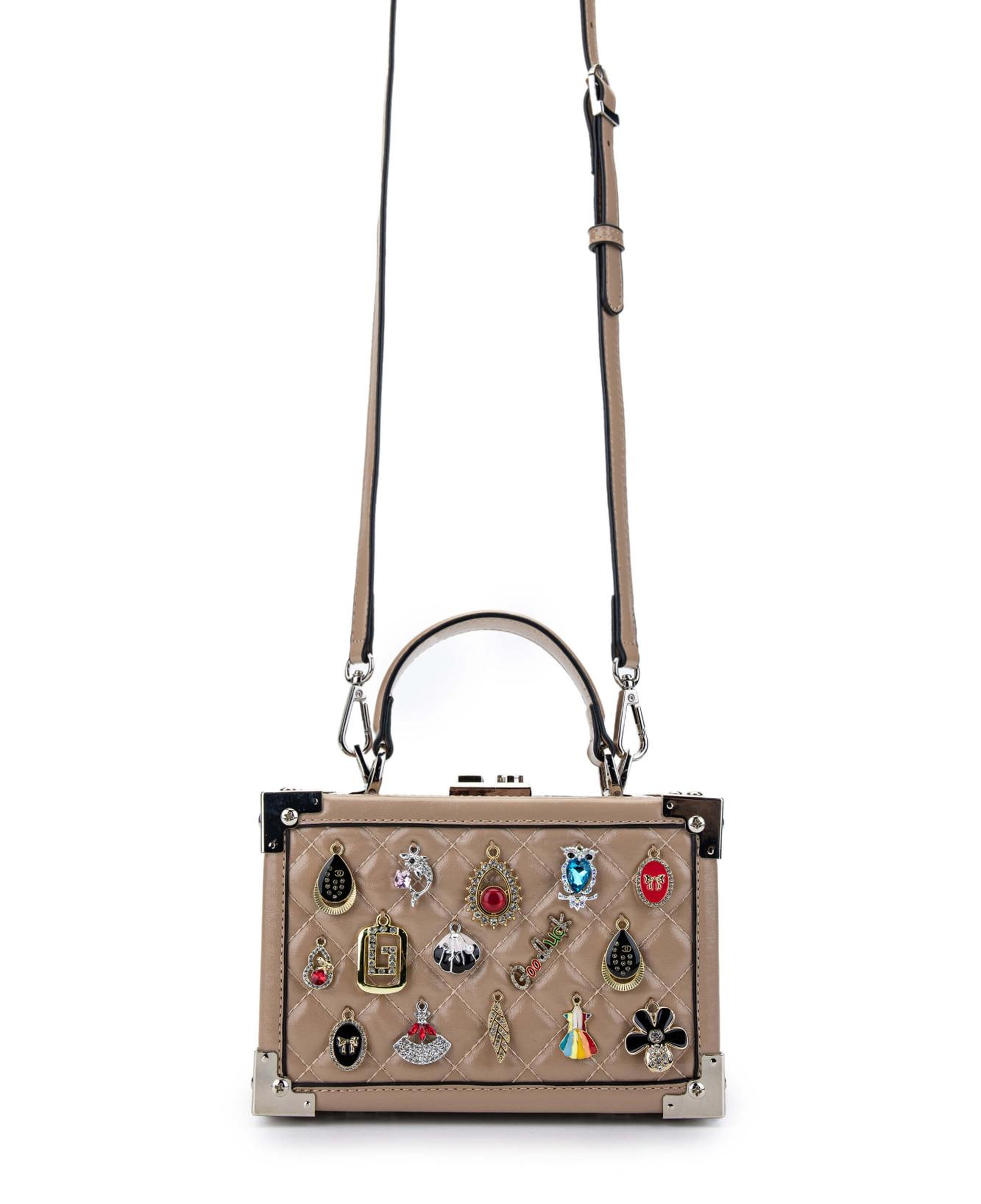 Tamer Tanca Kadın Vegan Taupe Kol Çantası