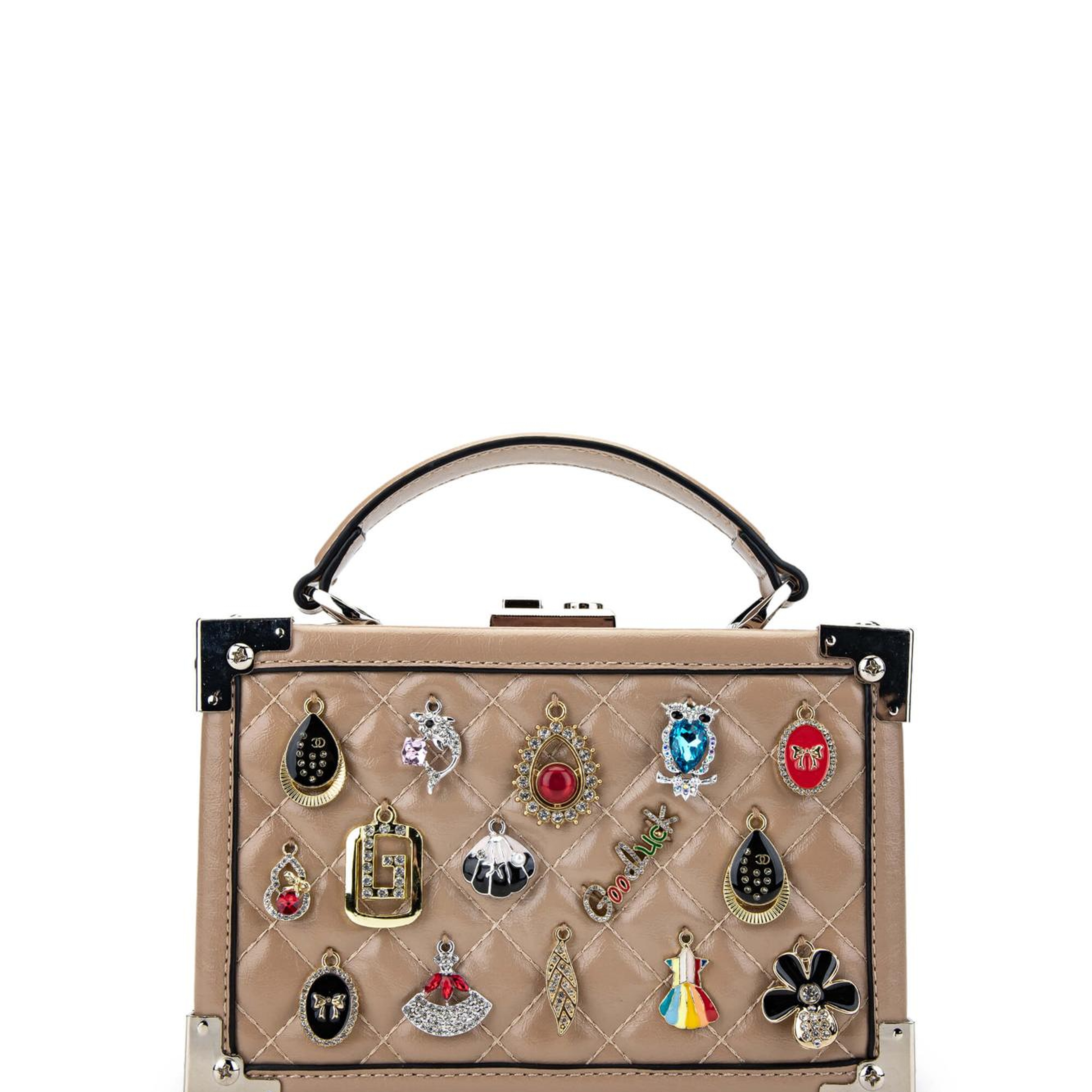 Tamer Tanca Kadın Vegan Taupe Kol Çantası