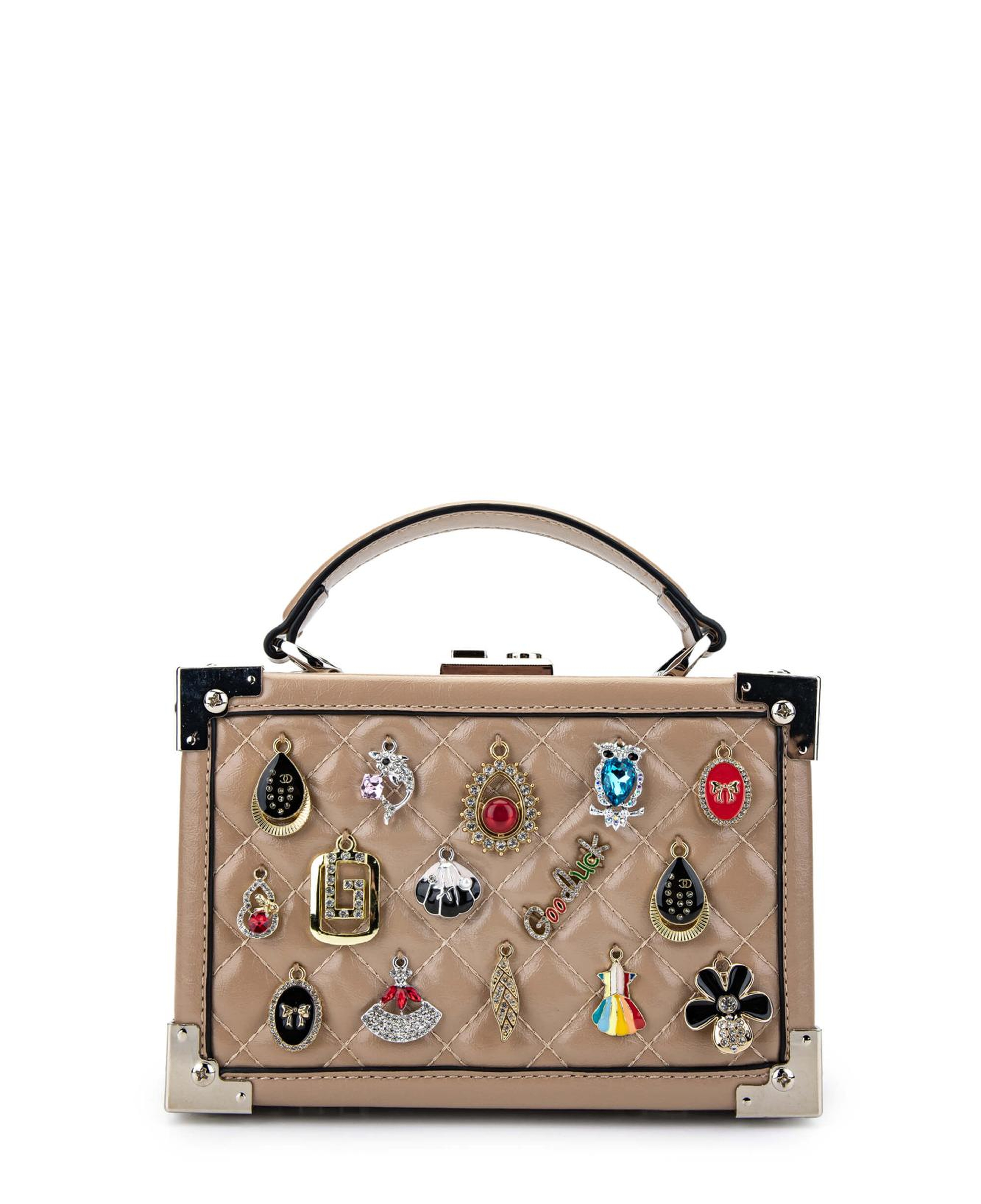 Tamer Tanca Kadın Vegan Taupe Kol Çantası