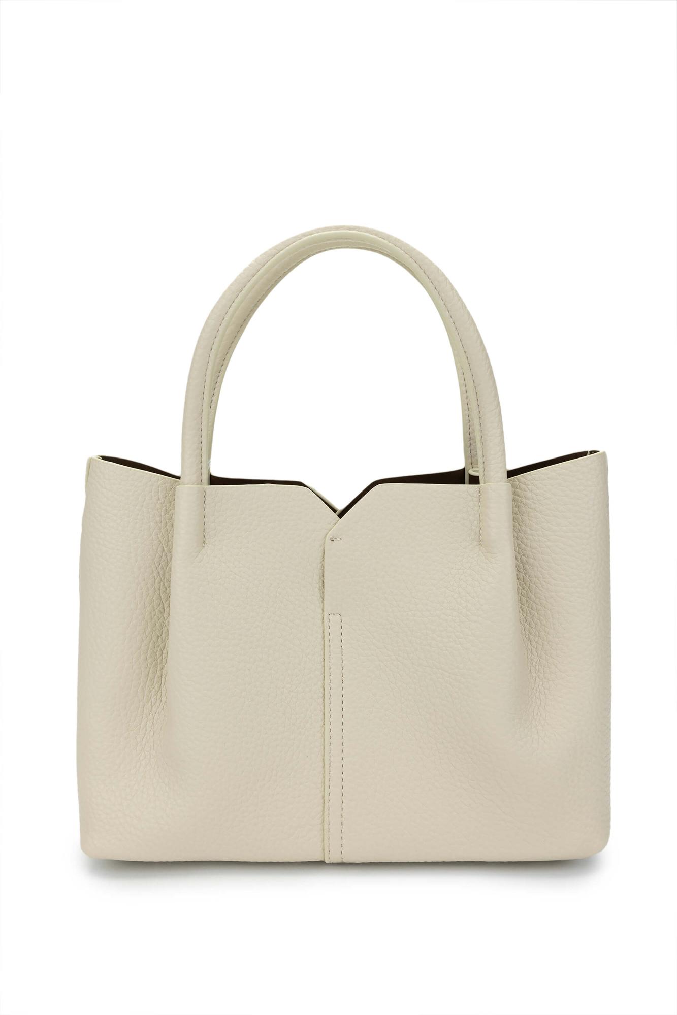 Tamer Tanca Kadın Vegan Bej Omuz Çanta