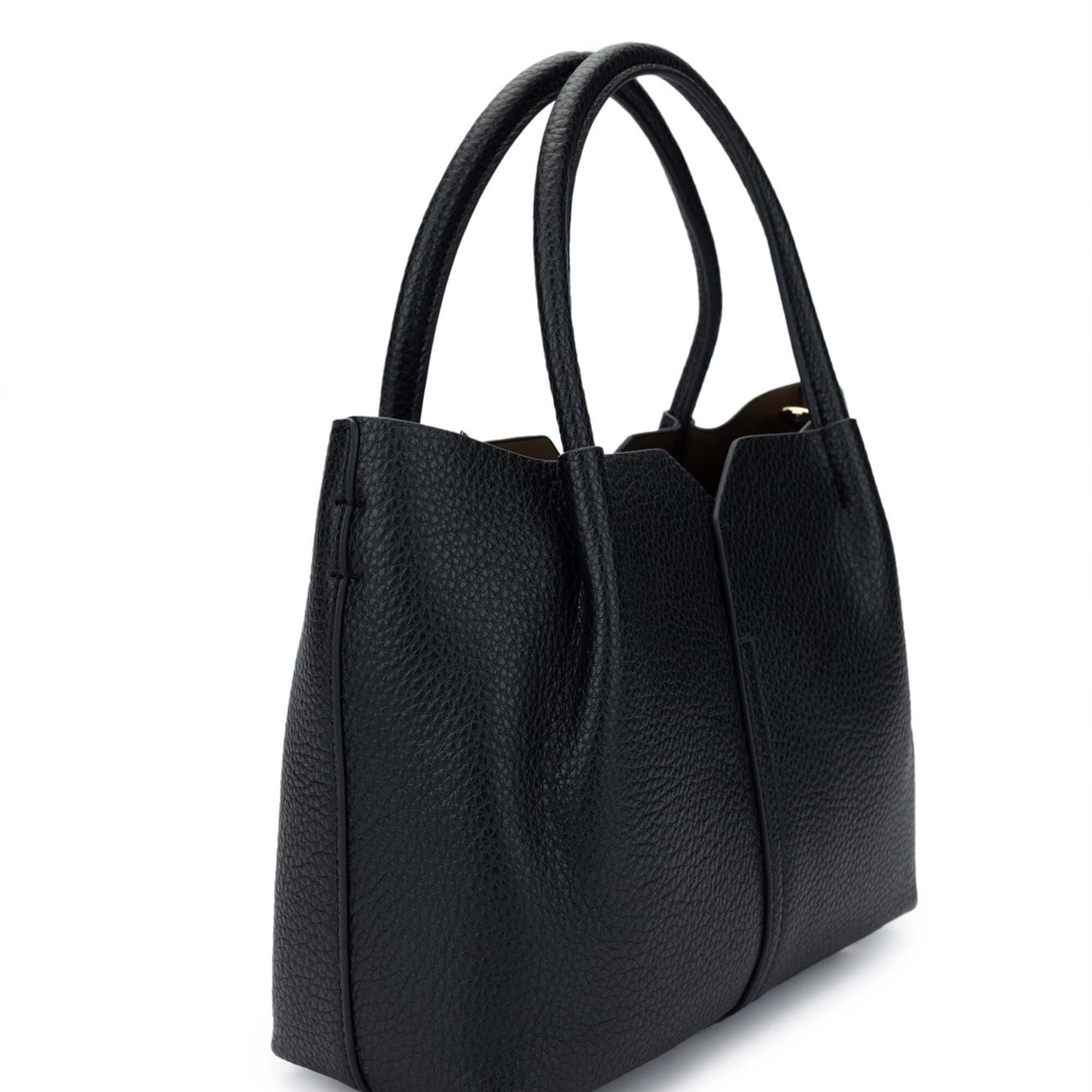 Tamer Tanca Kadın Vegan Siyah Omuz Çanta