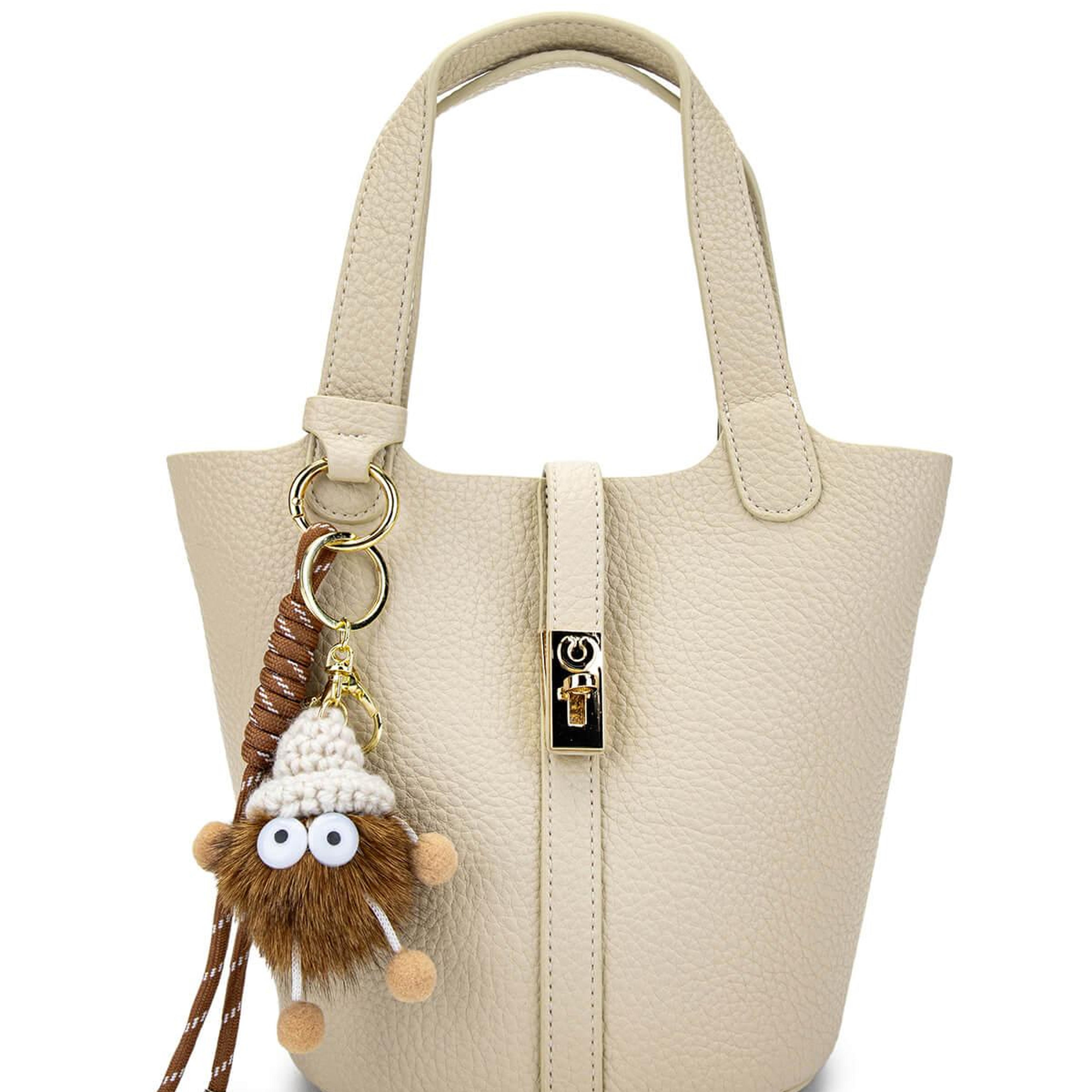 Tamer Tanca Kadın Vegan Bej Omuz Çanta