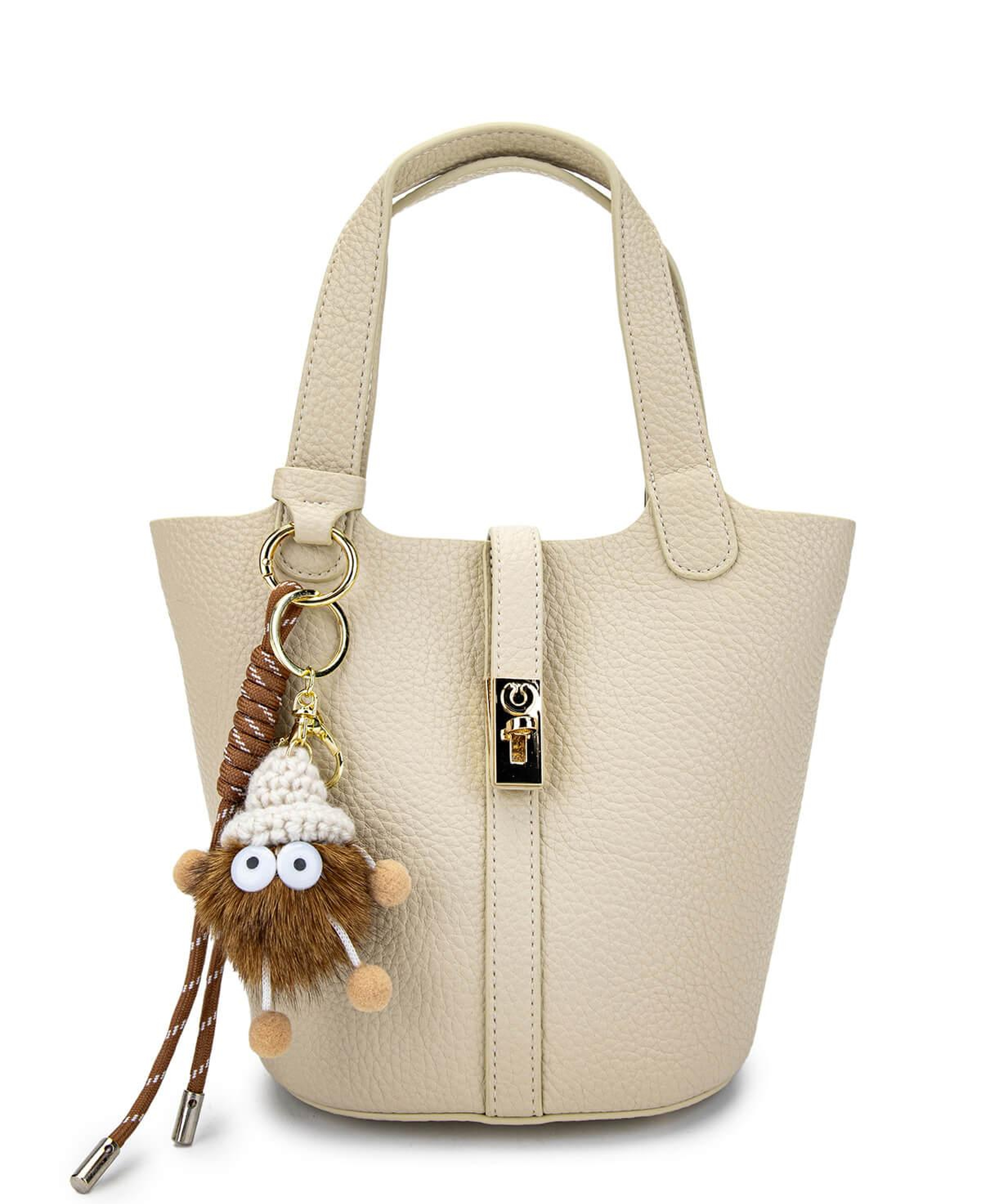 Tamer Tanca Kadın Vegan Bej Omuz Çanta