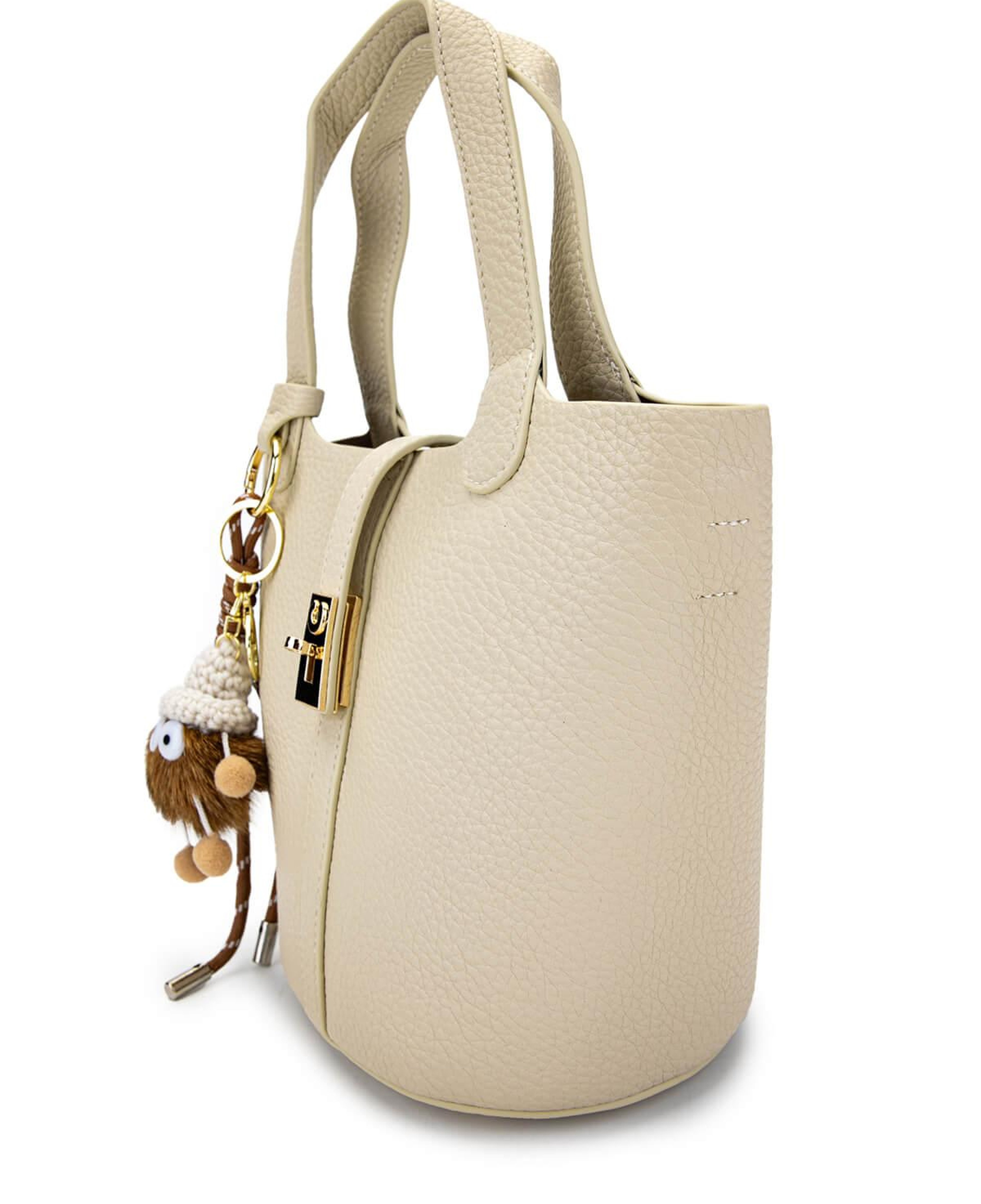 Tamer Tanca Kadın Vegan Bej Omuz Çanta