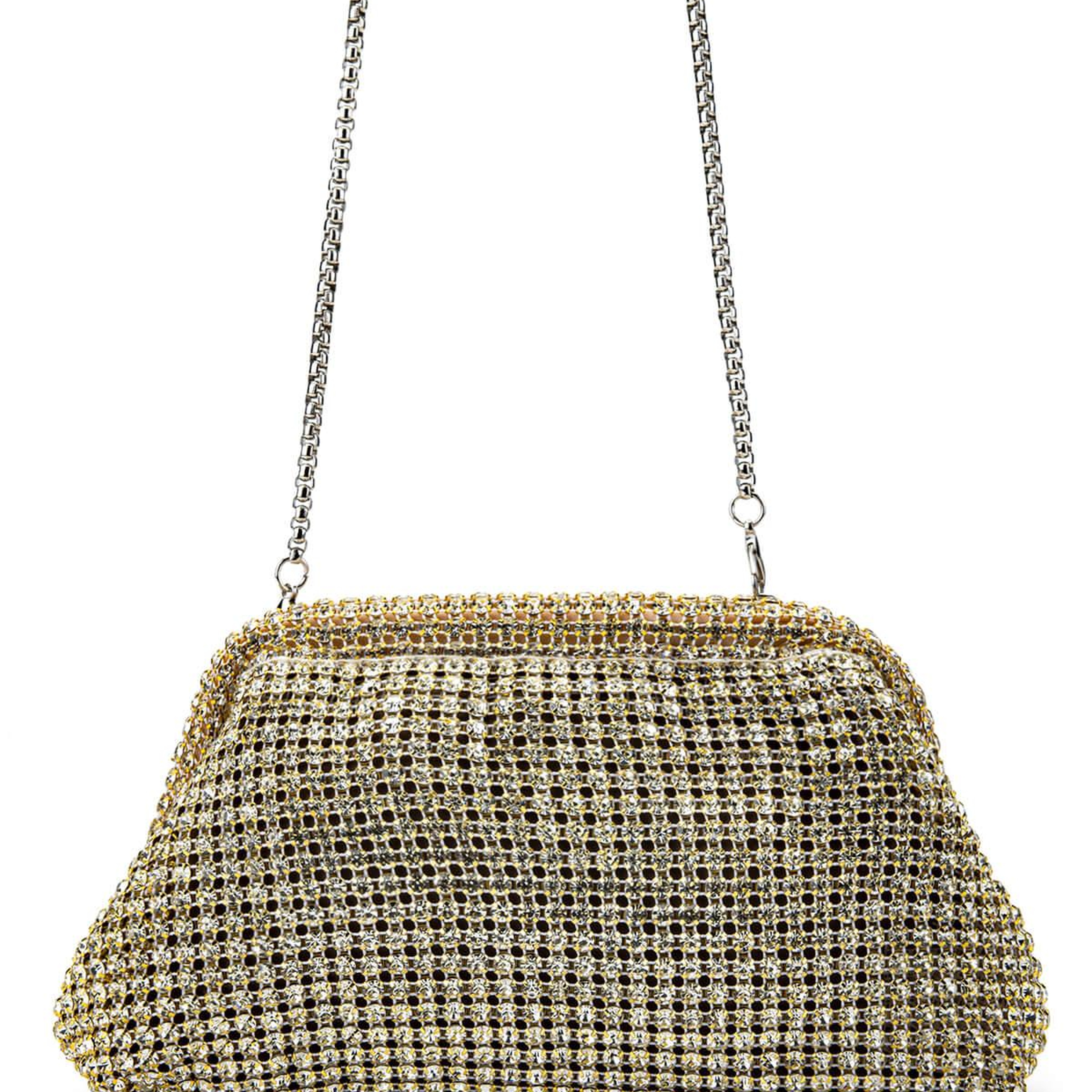 Tamer Tanca Kadın Vegan Altın Omuz Çanta