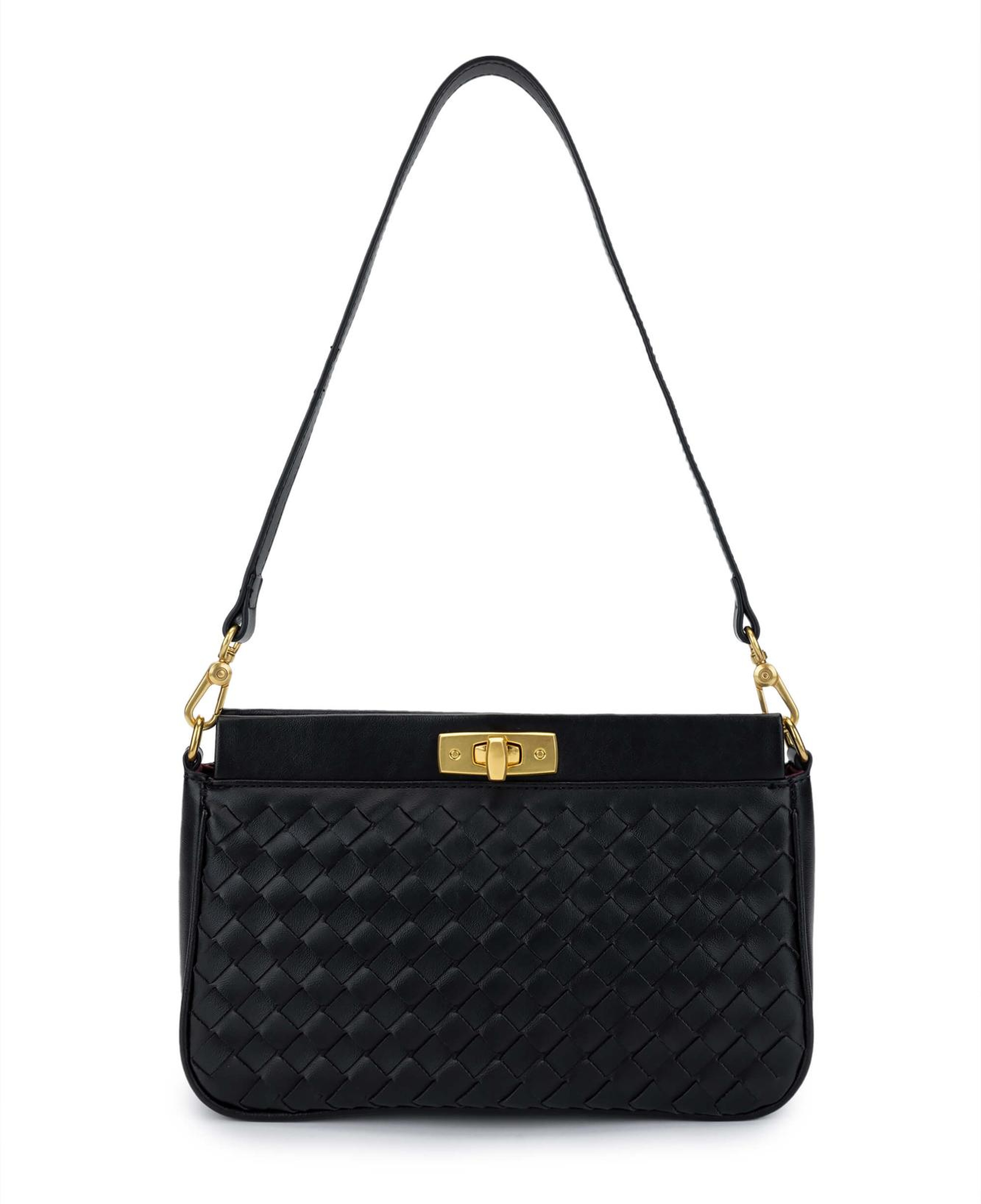 Tamer Tanca Kadın Vegan Siyah Omuz Çanta