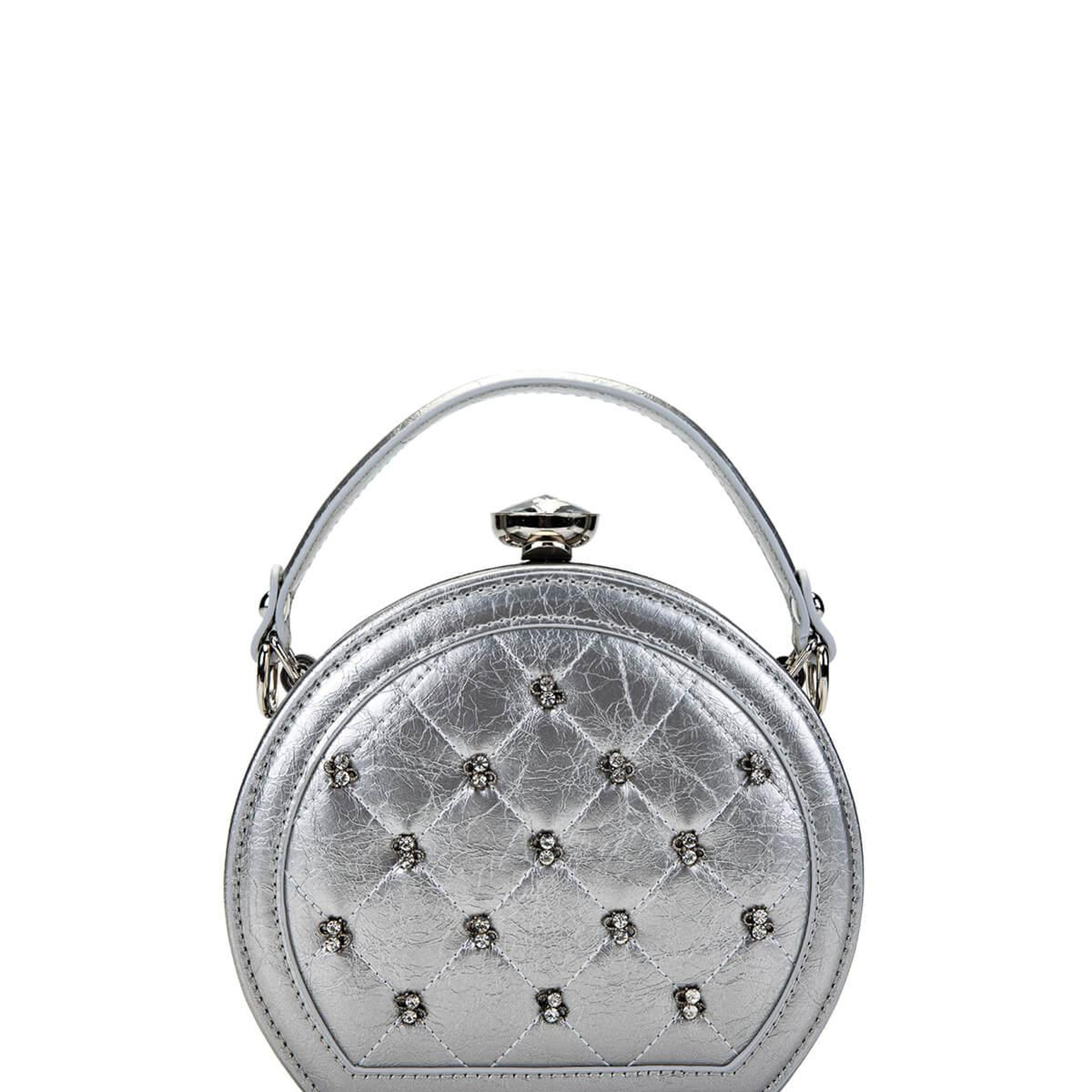 Tamer Tanca Kadın Vegan Gri Omuz Çanta