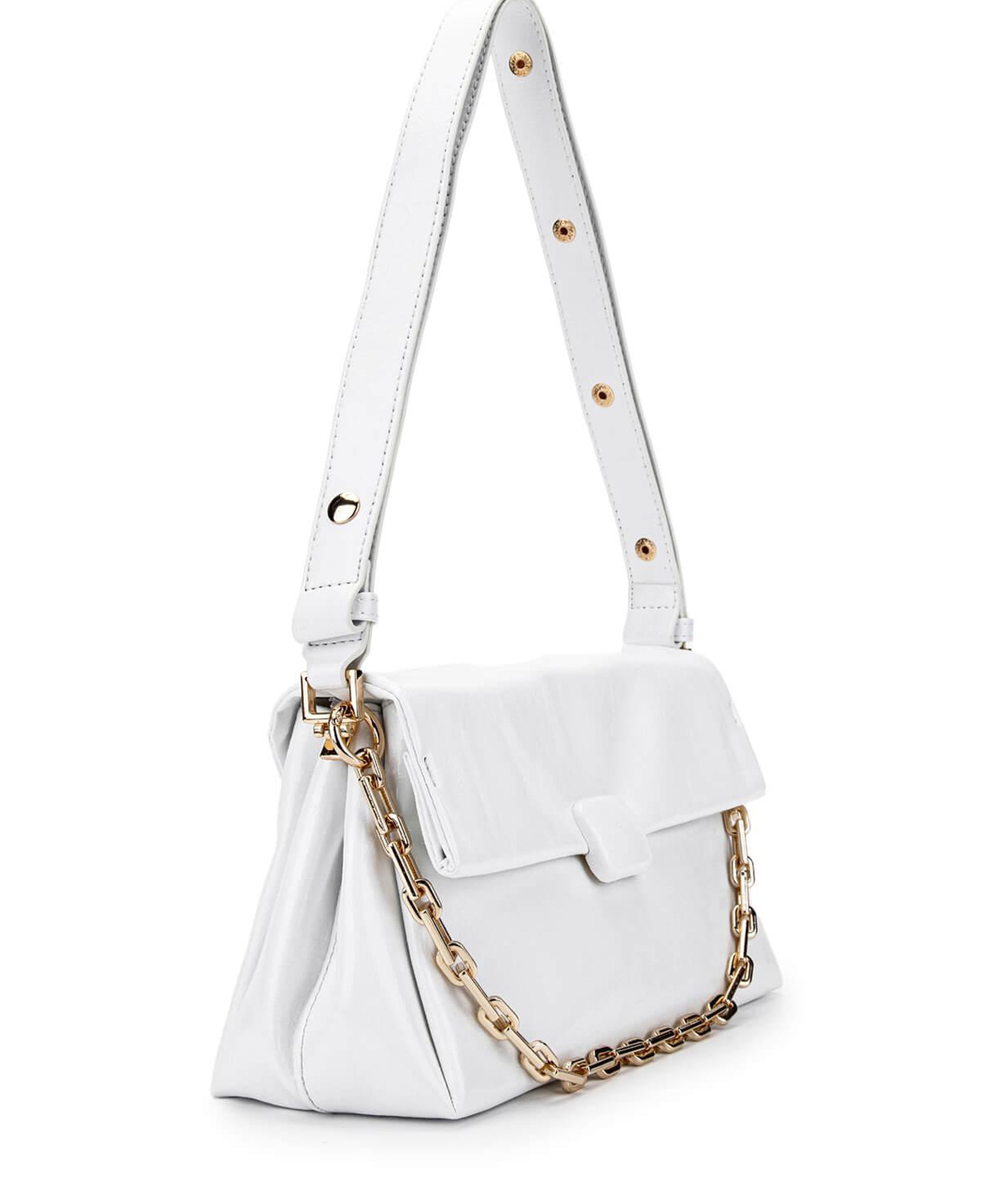 Tamer Tanca Kadın Vegan Beyaz Omuz Çanta