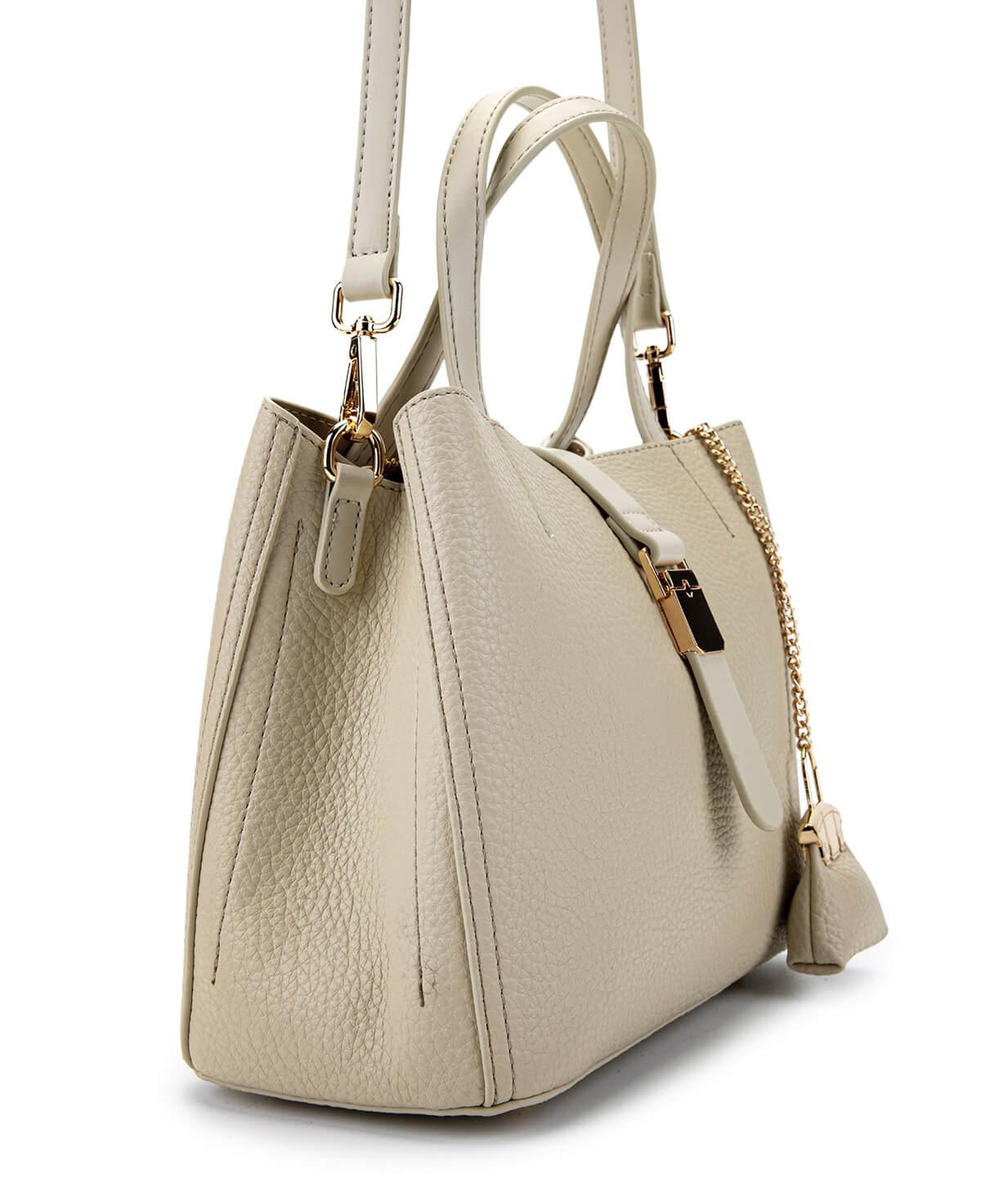 Tamer Tanca Kadın Vegan Bej Omuz Çanta