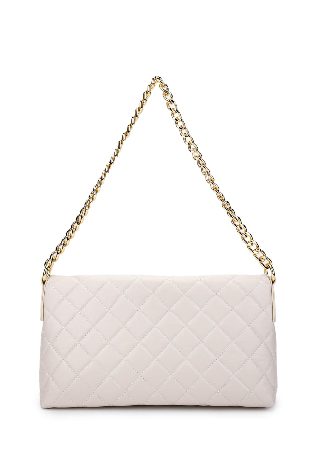 Tamer Tanca Kadın Vegan Bej Omuz Çanta