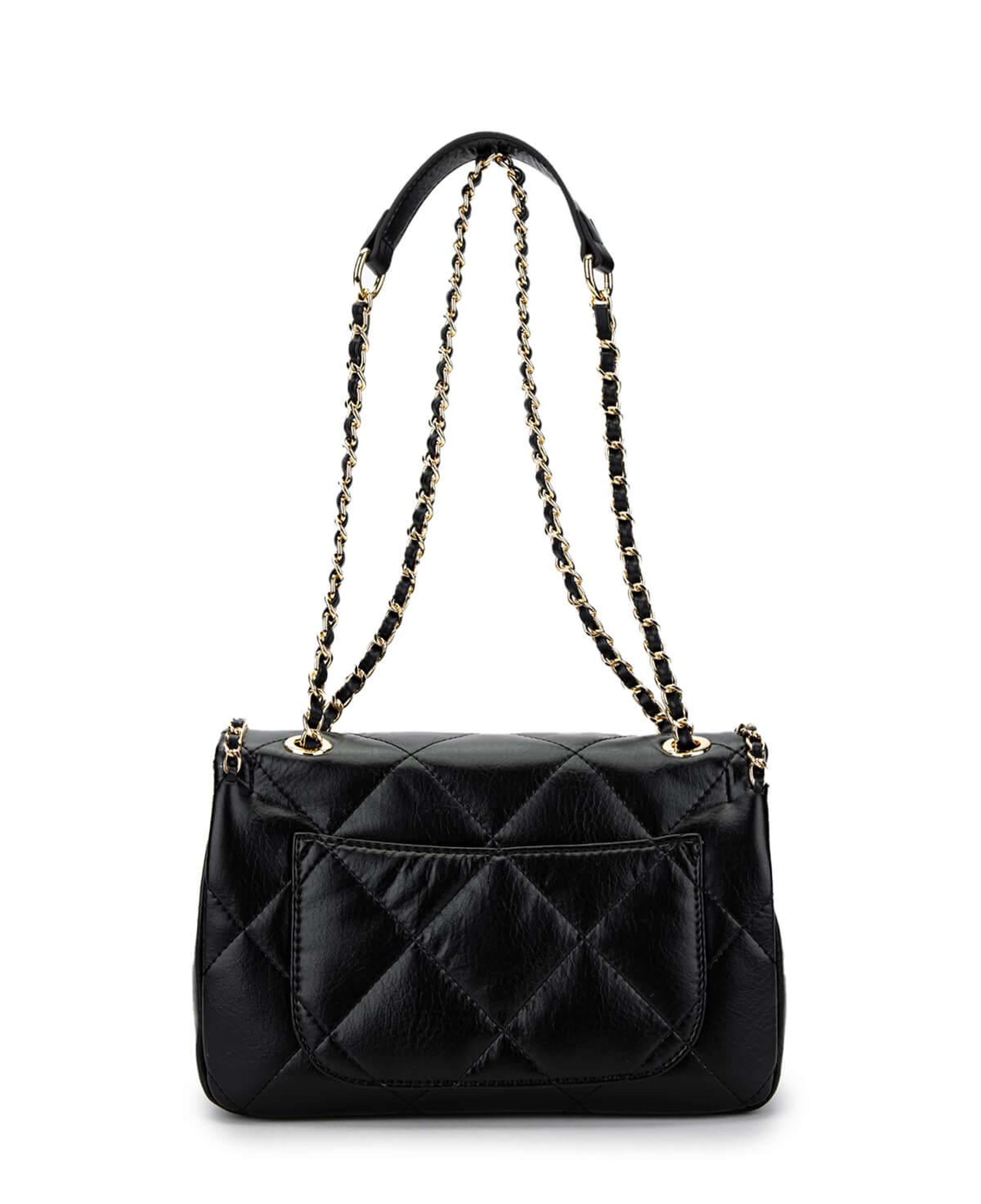 Tamer Tanca Kadın Vegan Siyah Omuz Çanta