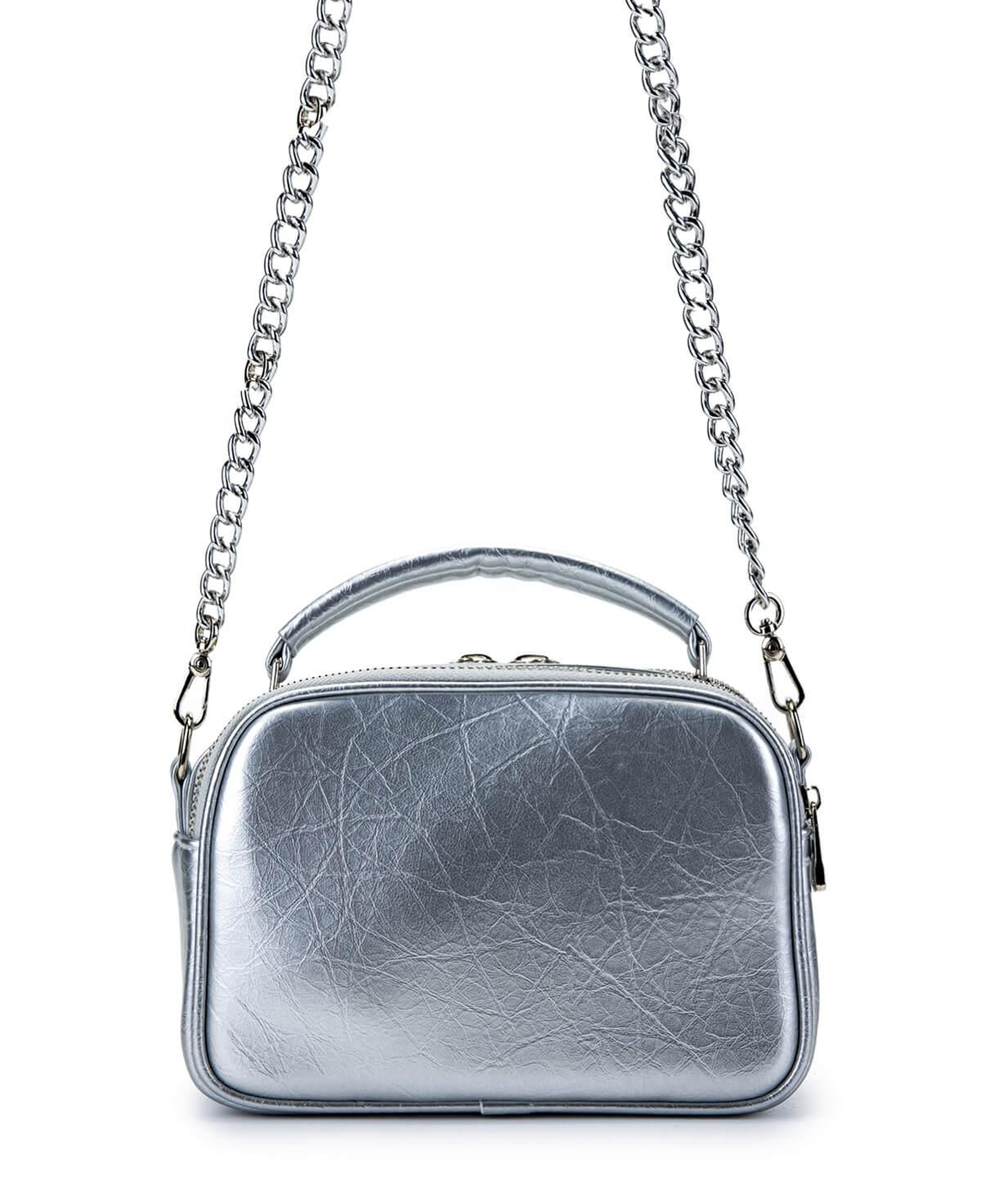 Tamer Tanca Kadın Vegan Gri Omuz Çanta