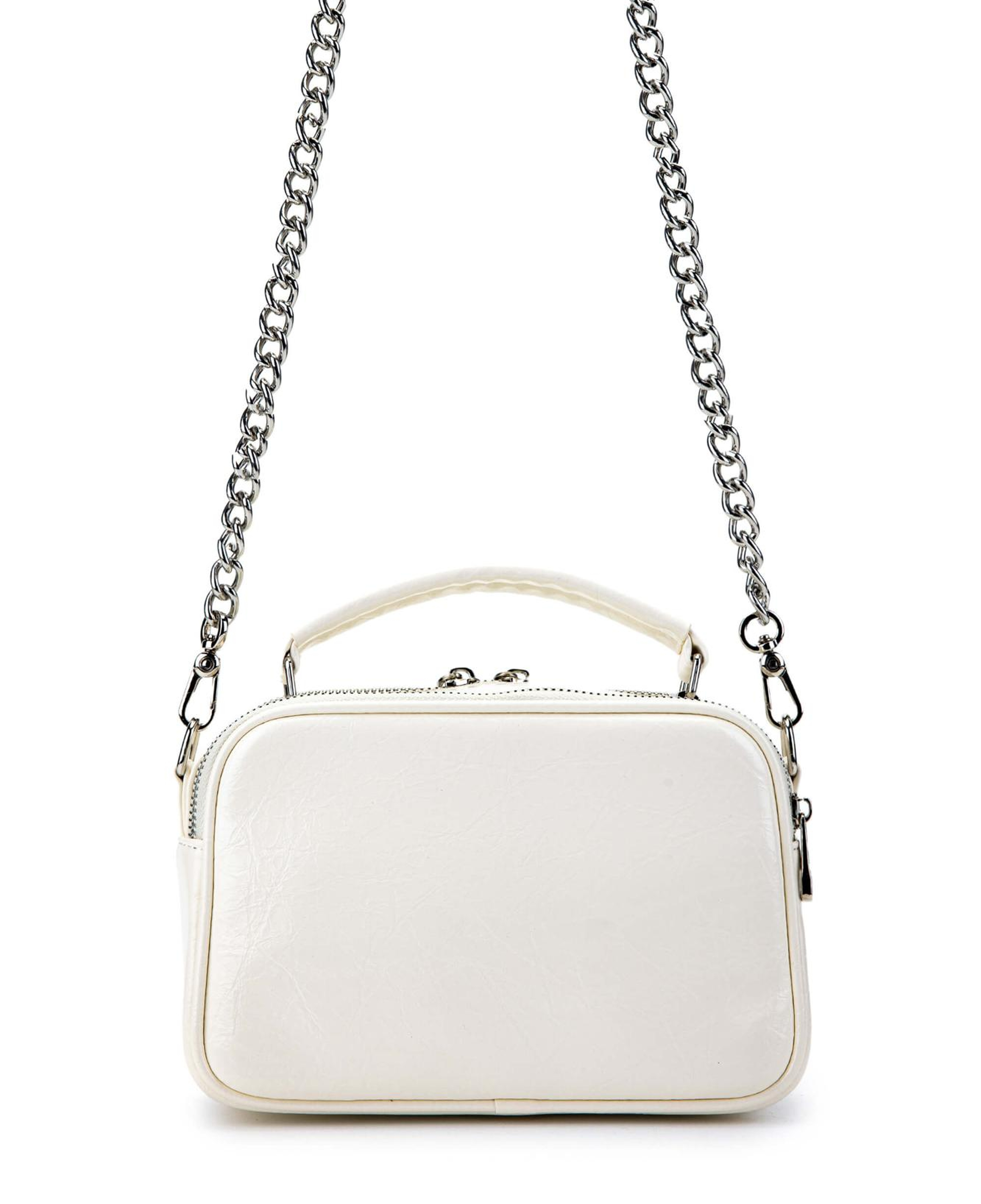 Tamer Tanca Kadın Vegan Beyaz Omuz Çanta