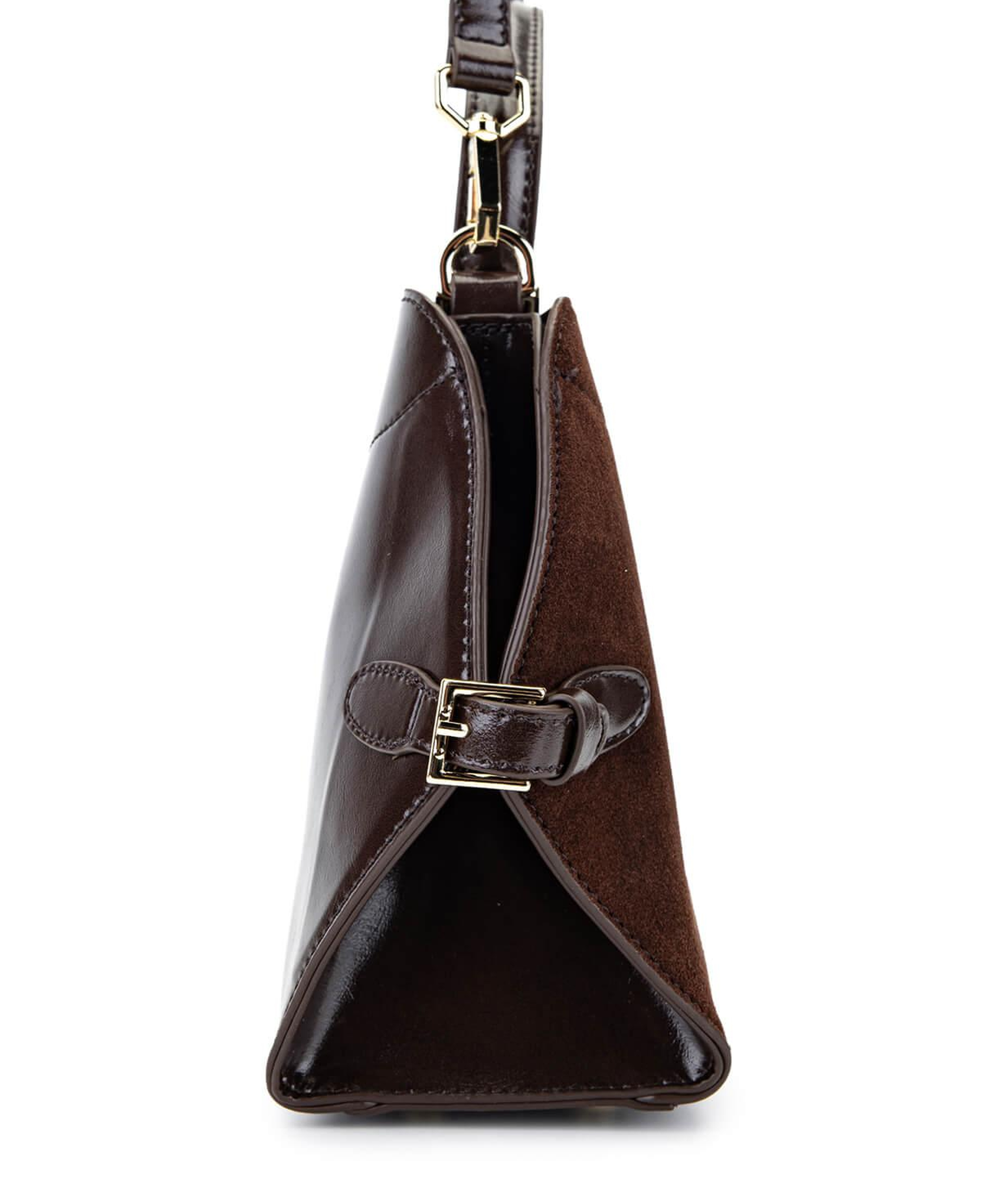 Tamer Tanca Kadın Suni Deri Kahverengi Omuz Çanta