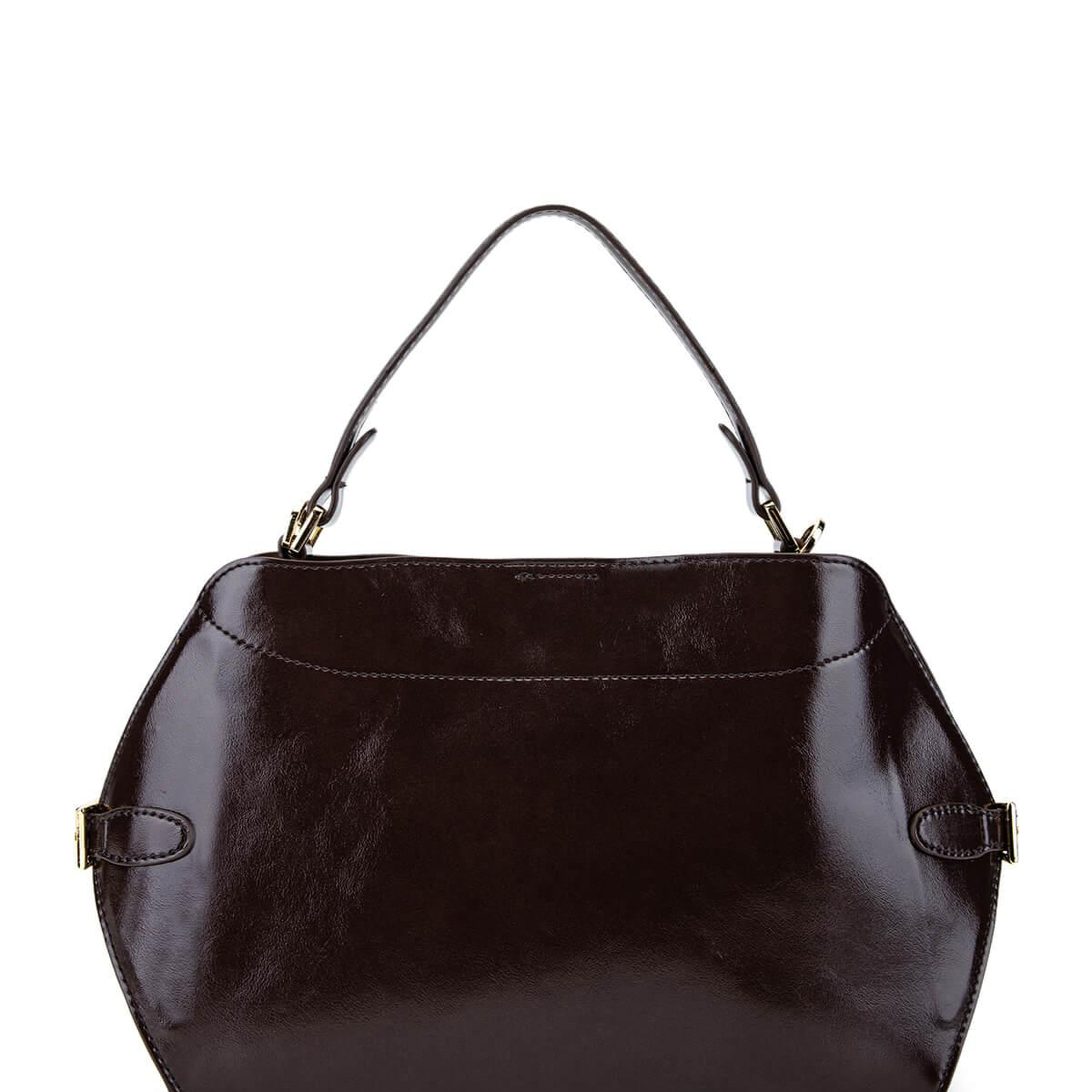 Tamer Tanca Kadın Suni Deri Kahverengi Omuz Çanta