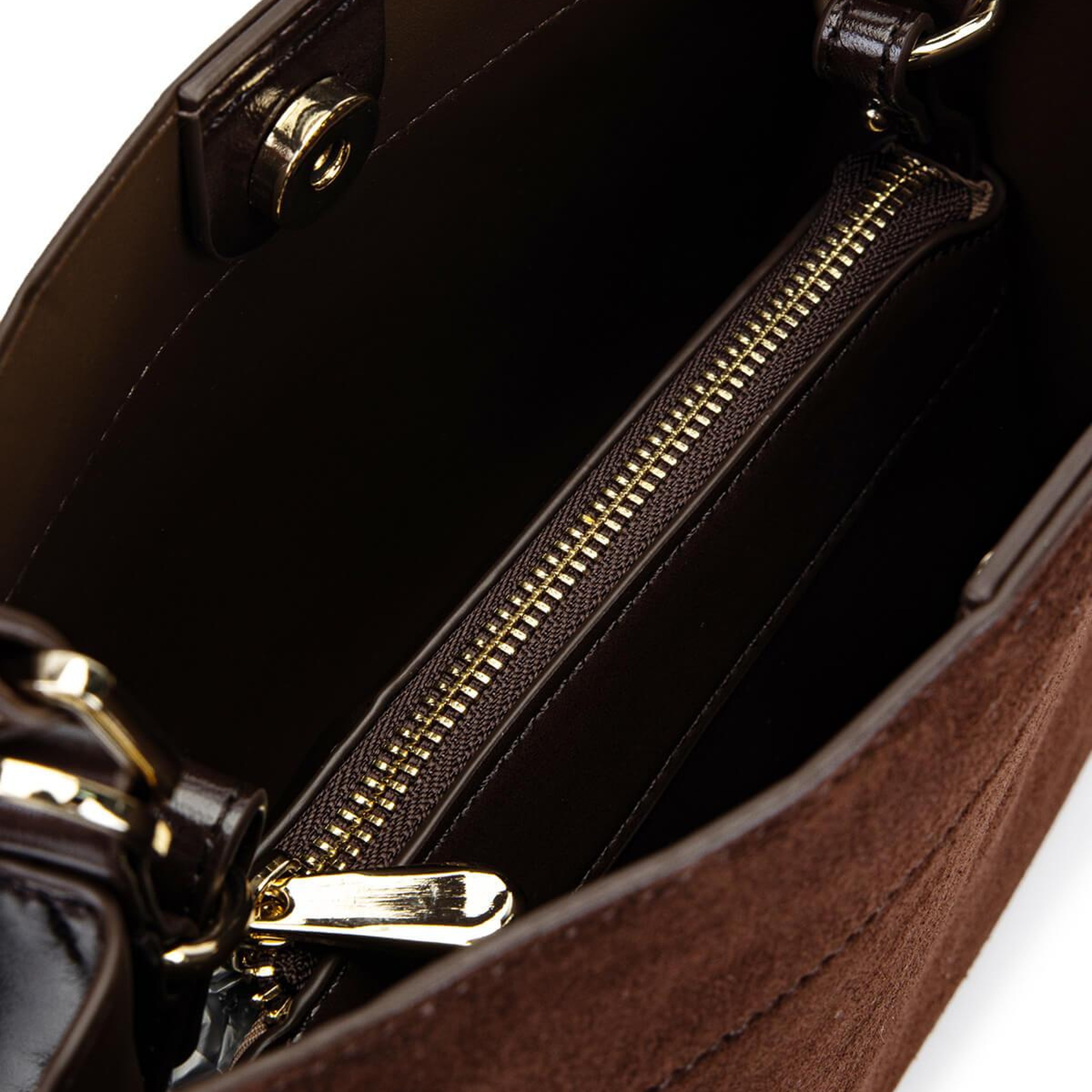 Tamer Tanca Kadın Suni Deri Kahverengi Omuz Çanta