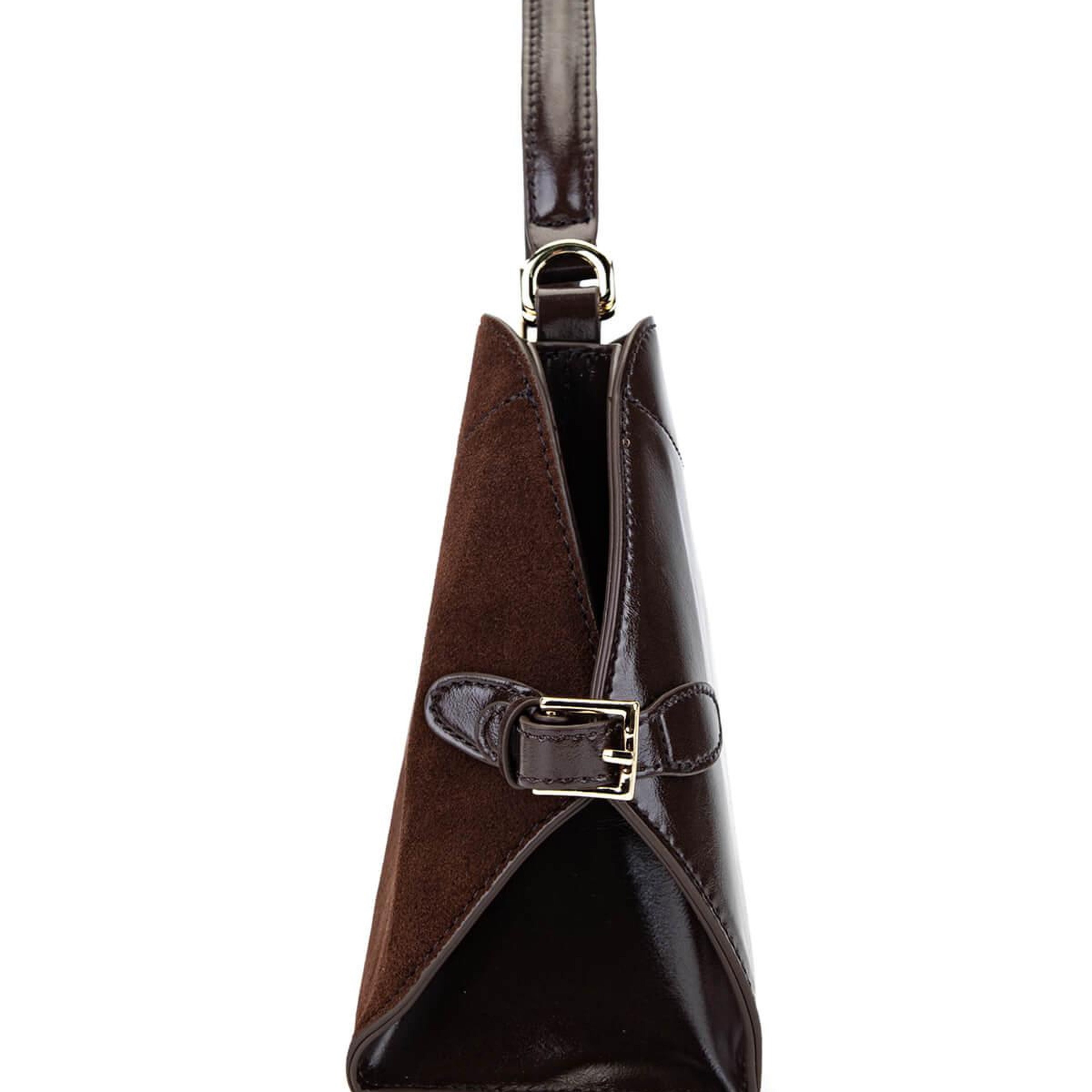 Tamer Tanca Kadın Suni Deri Kahverengi Omuz Çanta