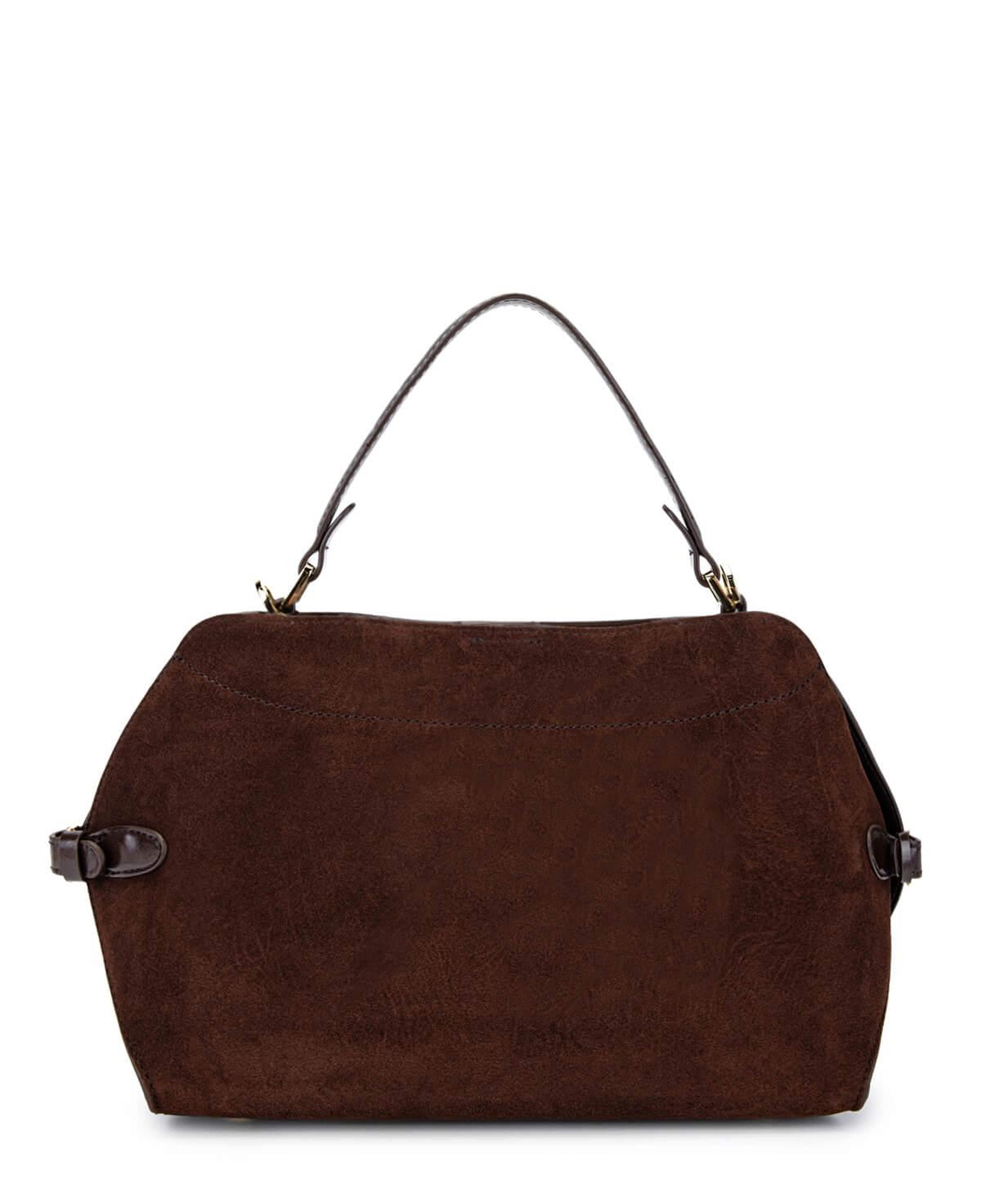 Tamer Tanca Kadın Suni Deri Kahverengi Omuz Çanta