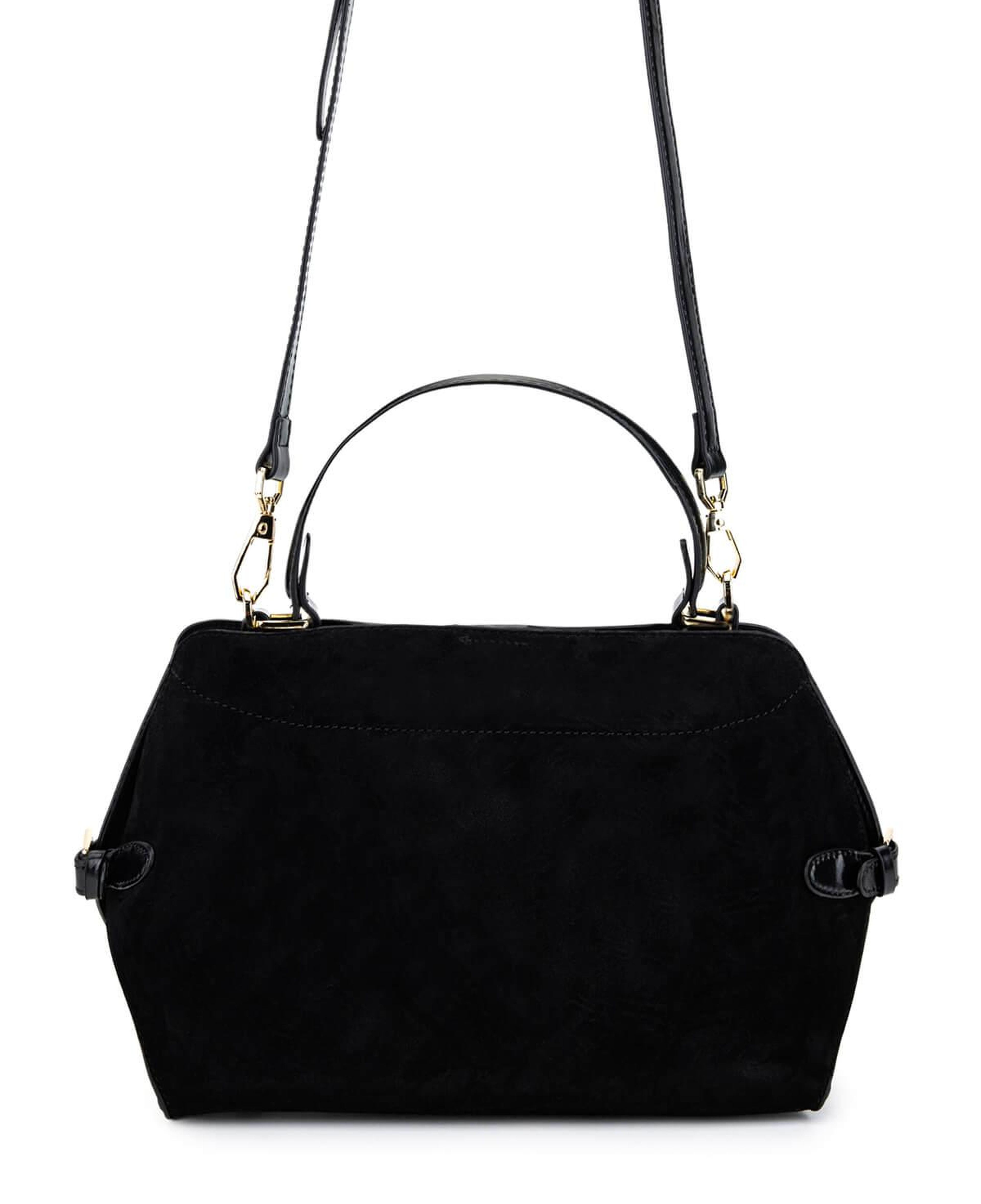 Tamer Tanca Kadın Suni Deri Siyah Omuz Çanta