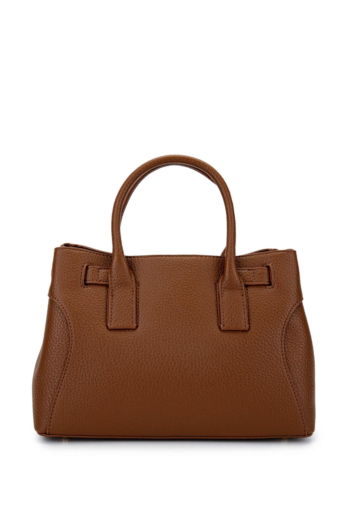 Tamer Tanca Kadın Suni Deri Camel Omuz Çanta