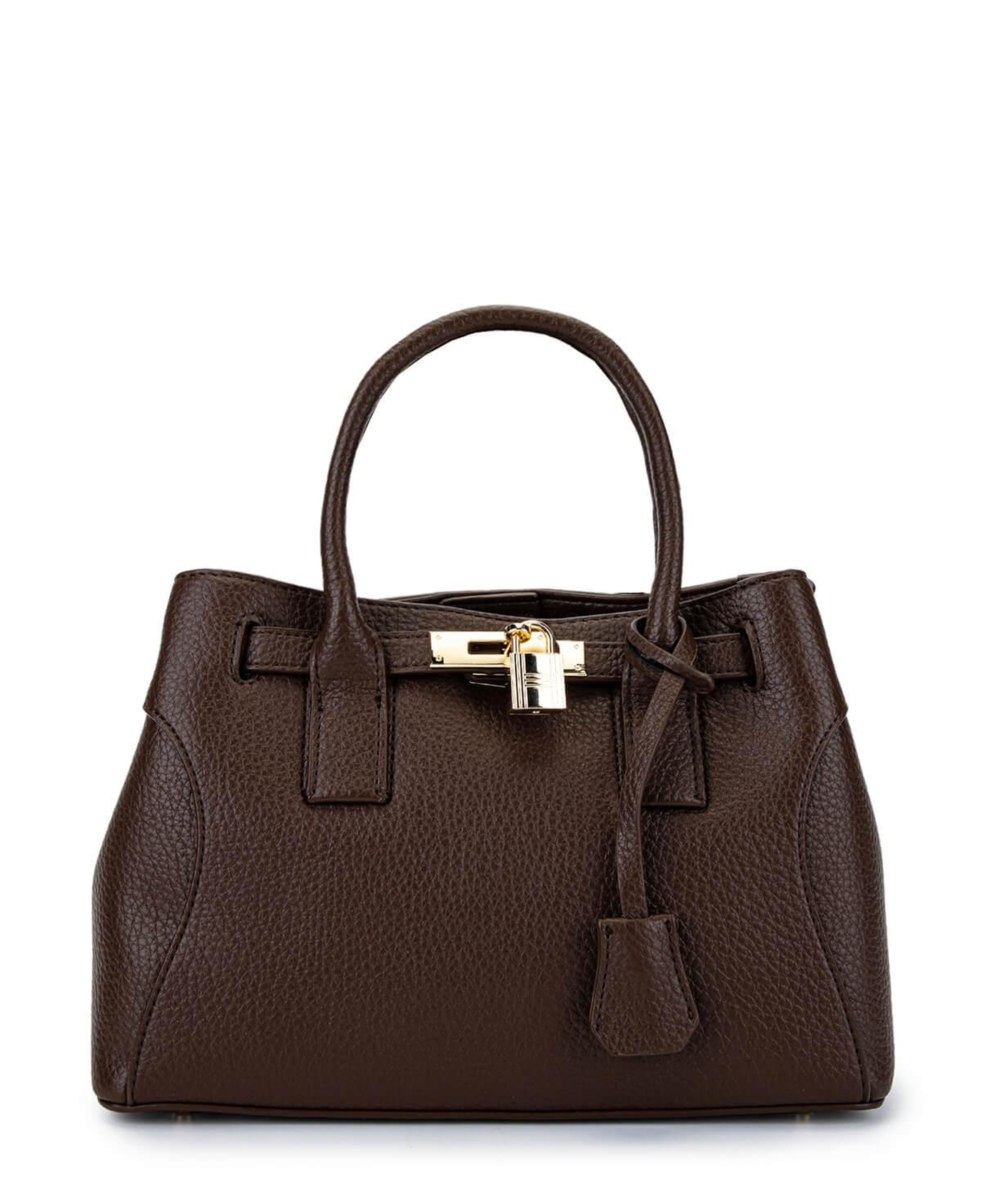 Tamer Tanca Kadın Suni Deri Kahverengi Omuz Çanta